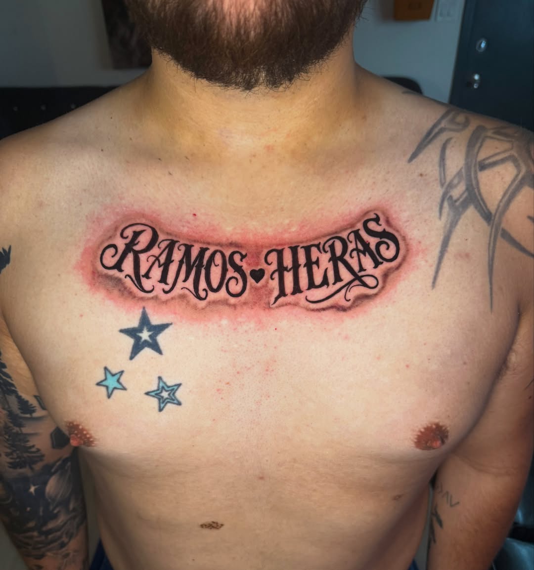 Tattoo by @_kelsoink โ lettering_script
