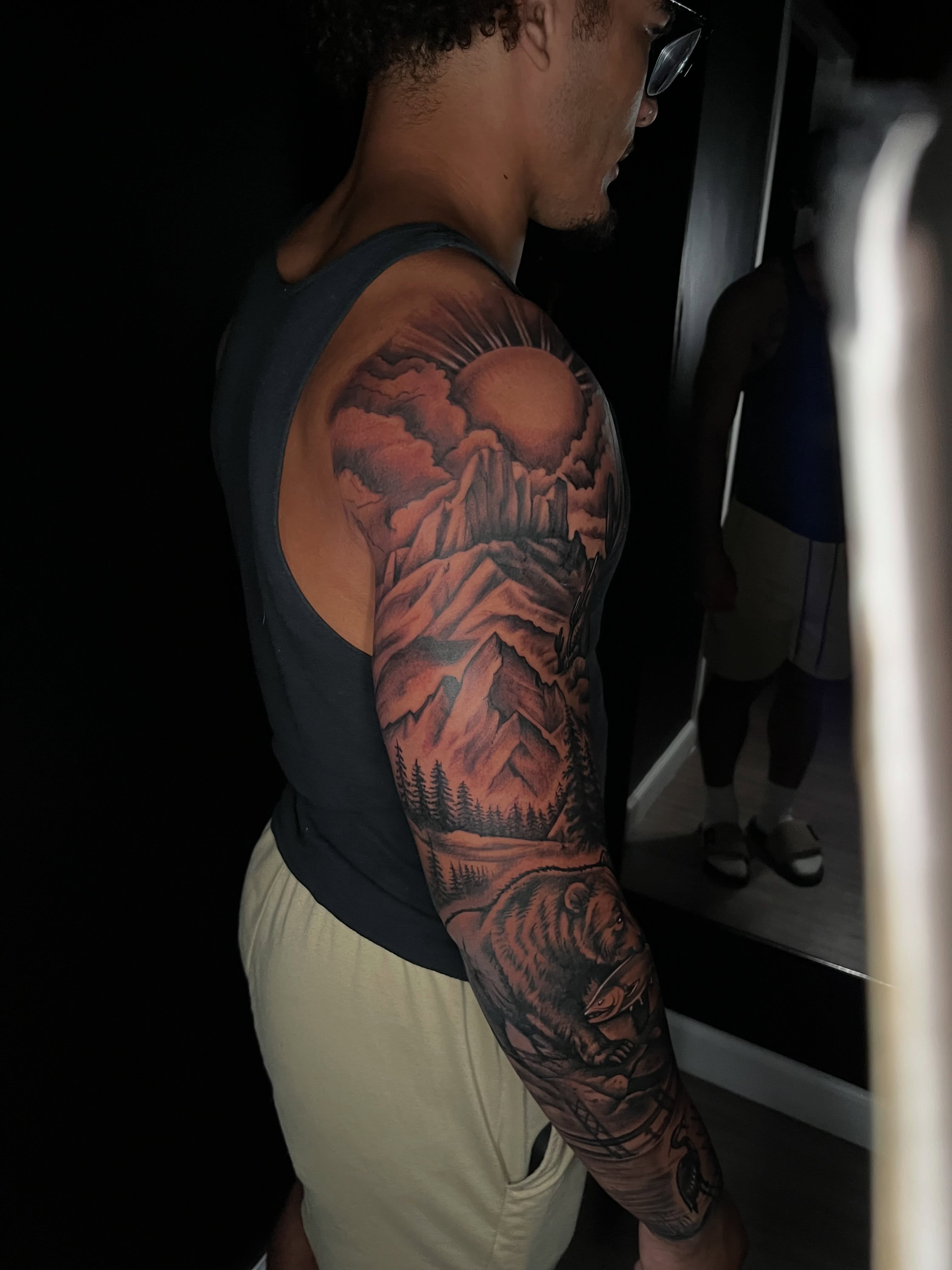 Tattoo by @artizmylov — realism, black_and_grey