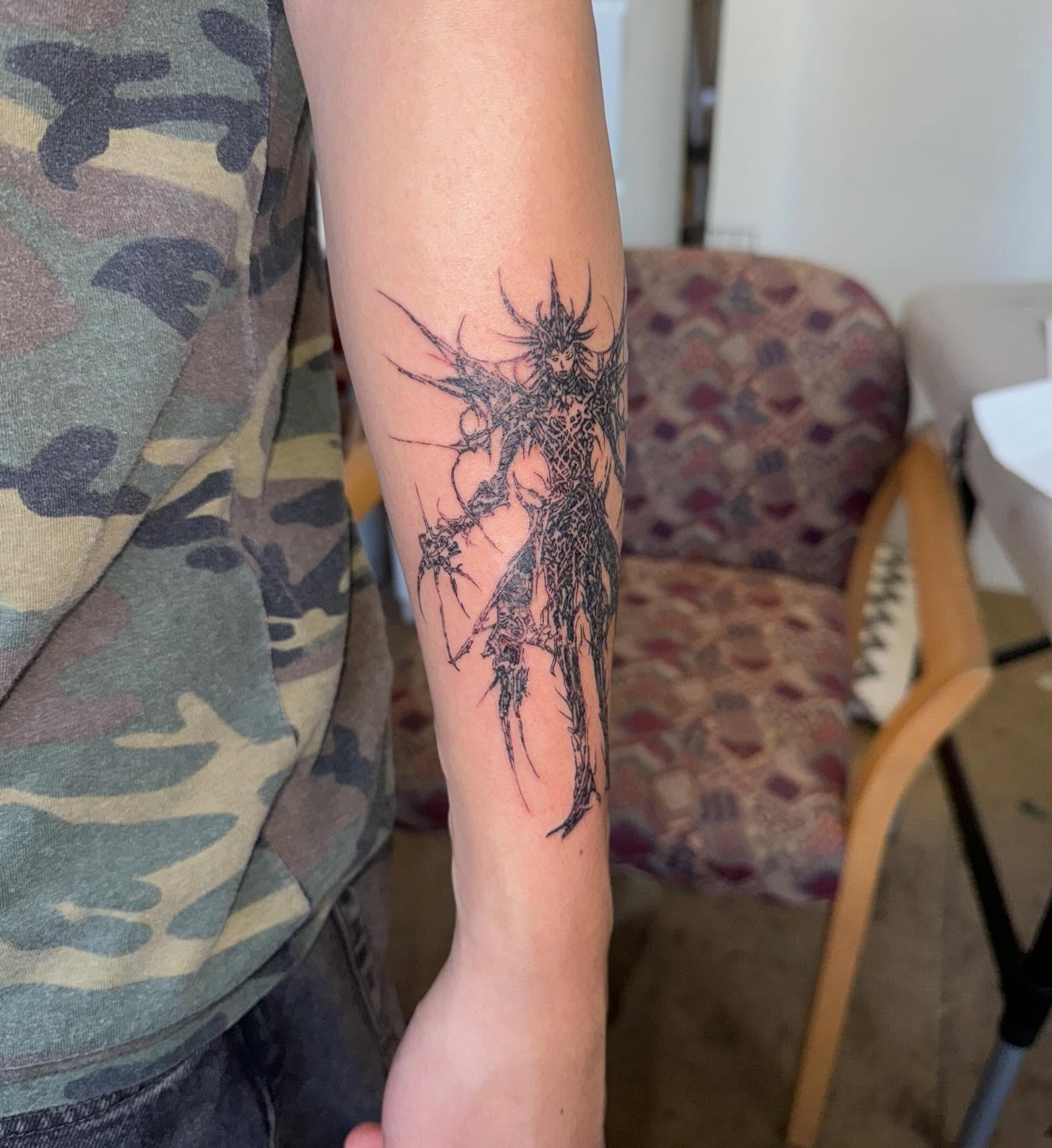 Tattoo by @henry.hank.howdy — black_and_grey