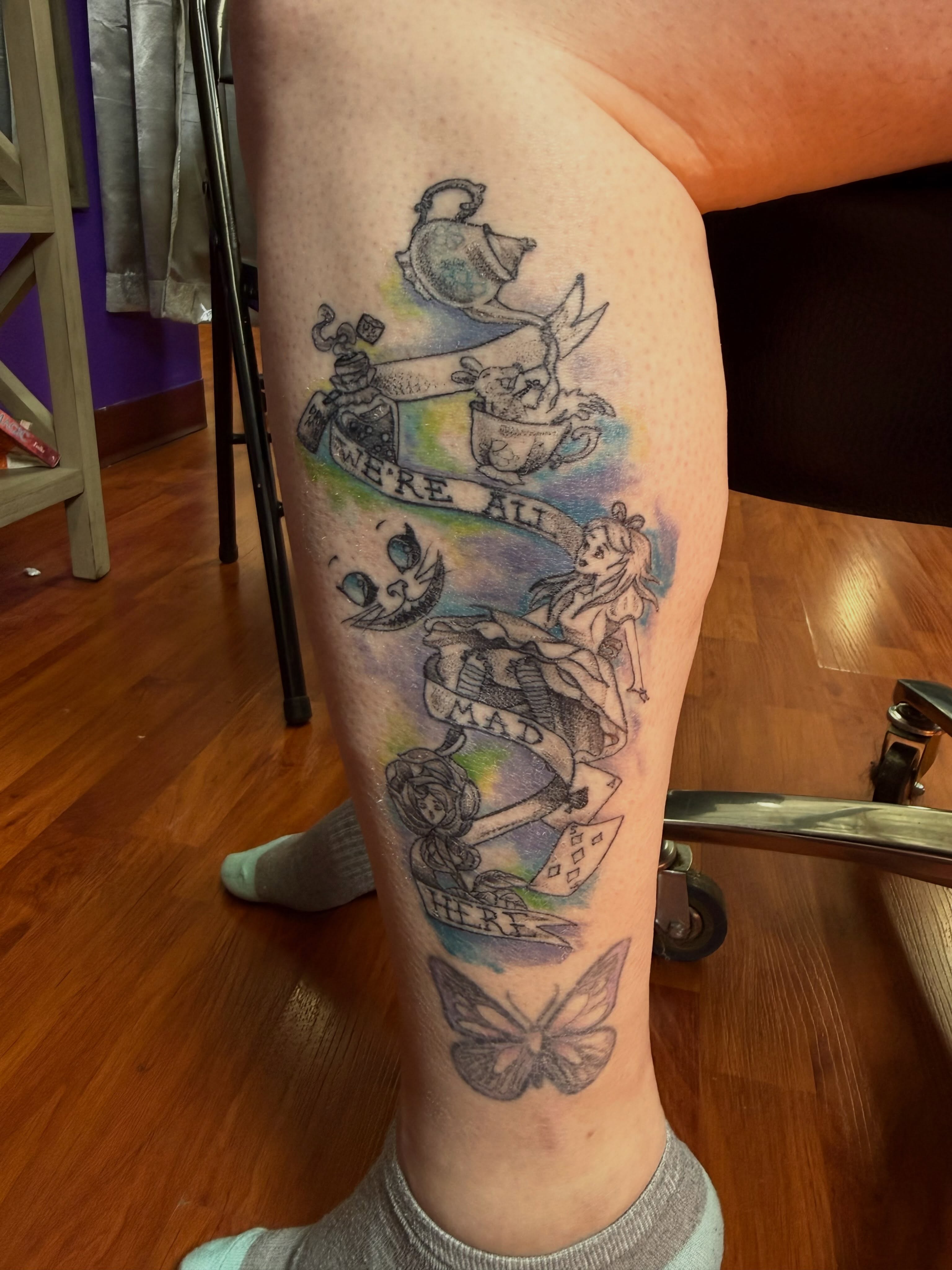 Tattoo by @tosh.pointo.tattoos — new_school, watercolor
