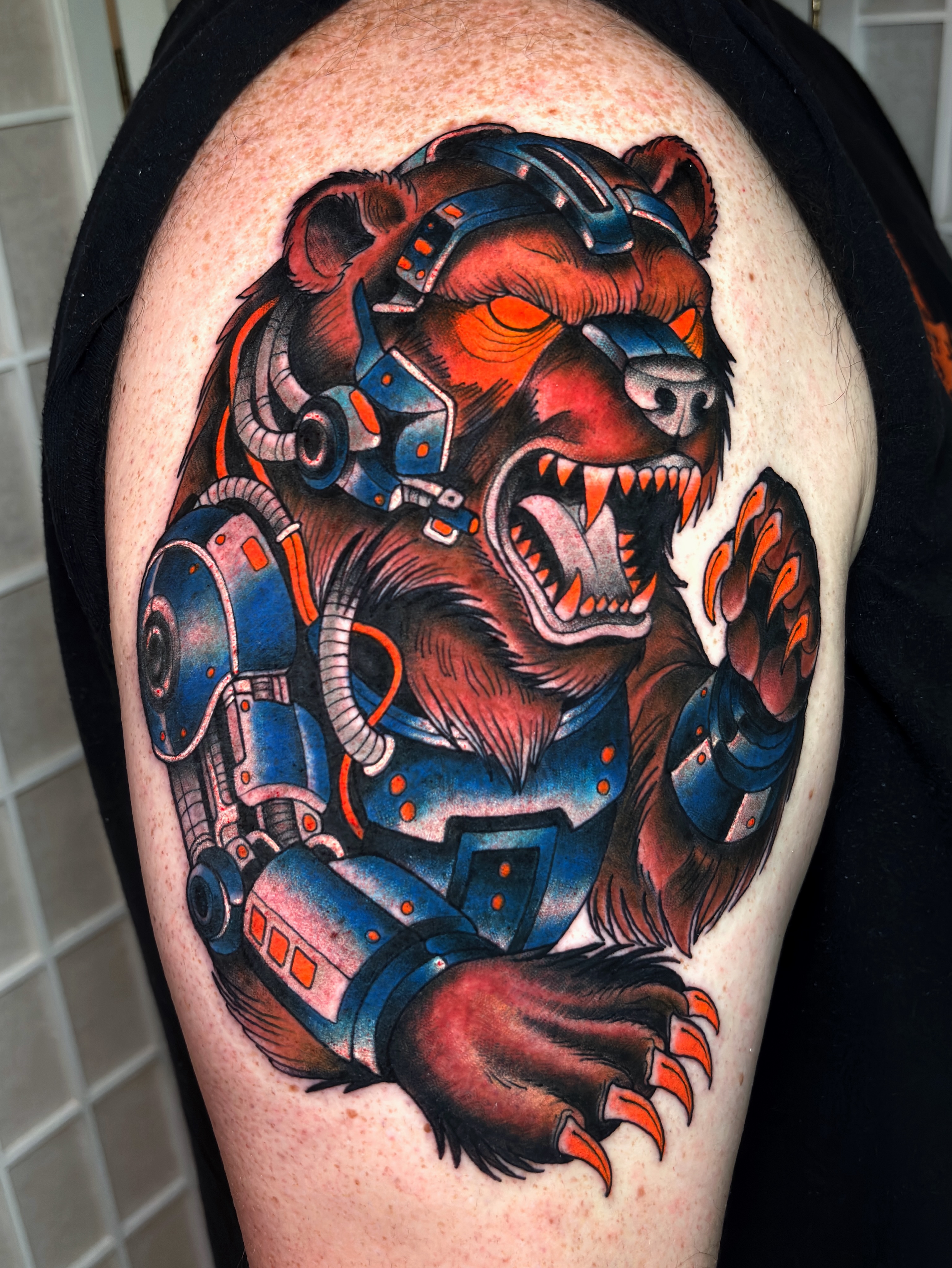 Tattoo by @shaneklos โ american_traditional