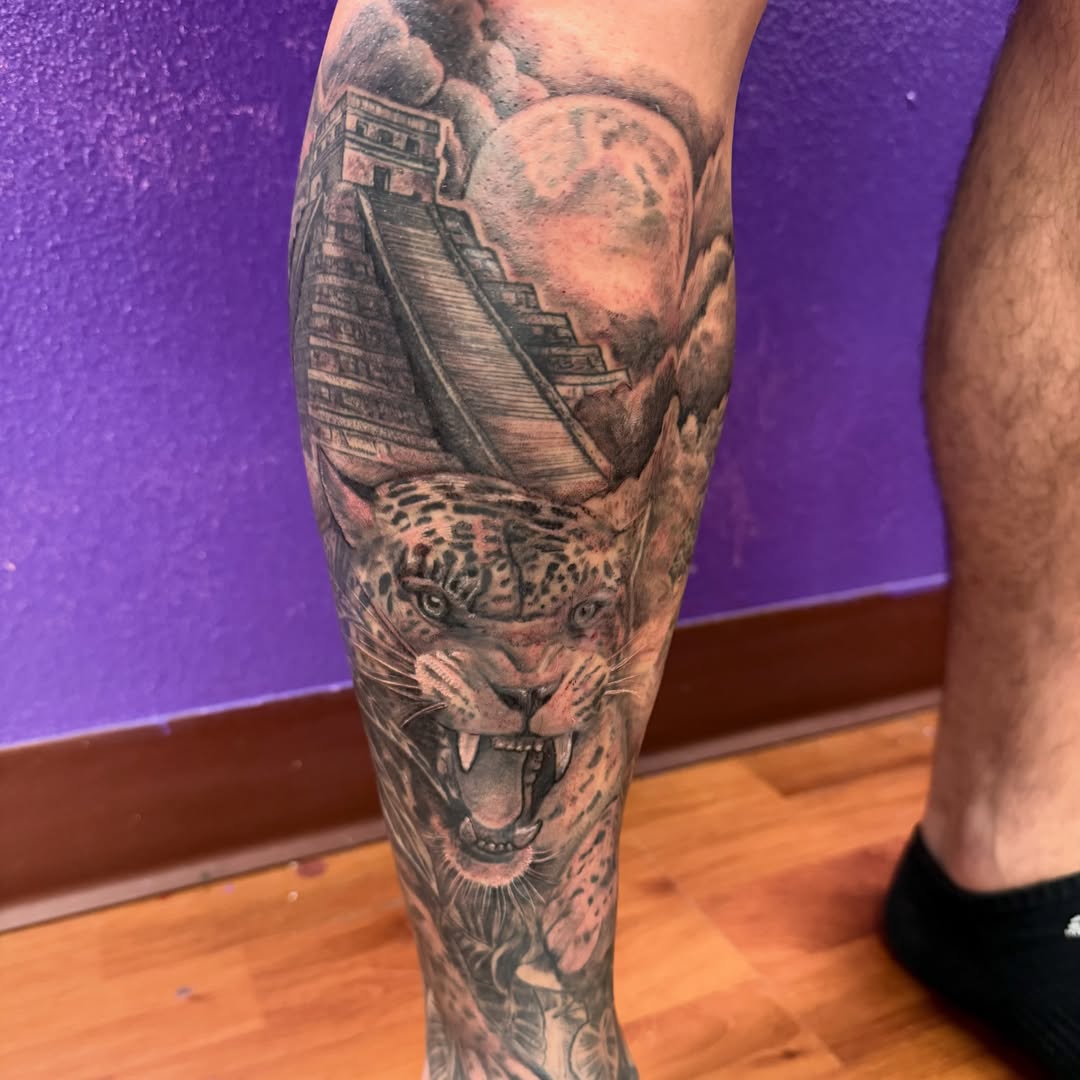 Tattoo by @tosh.pointo.tattoos — realism, black_and_grey