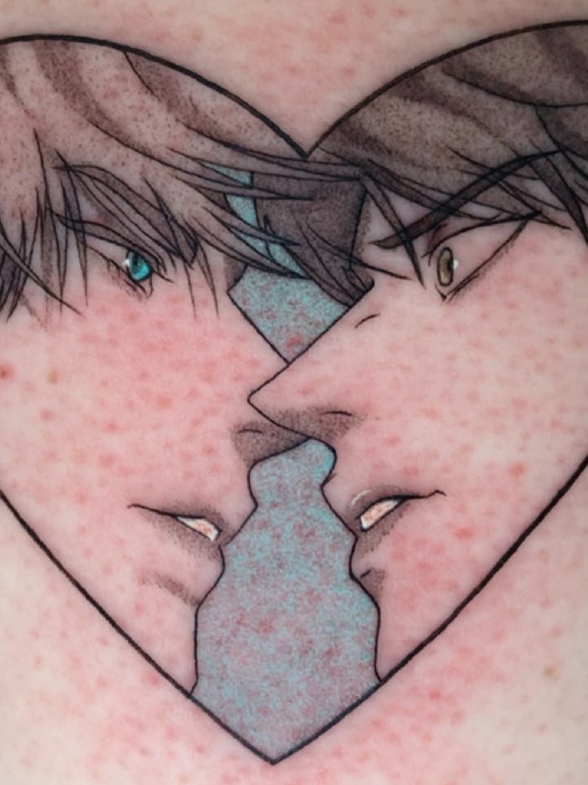 Tattoo by @maddiegtattoos — anime
