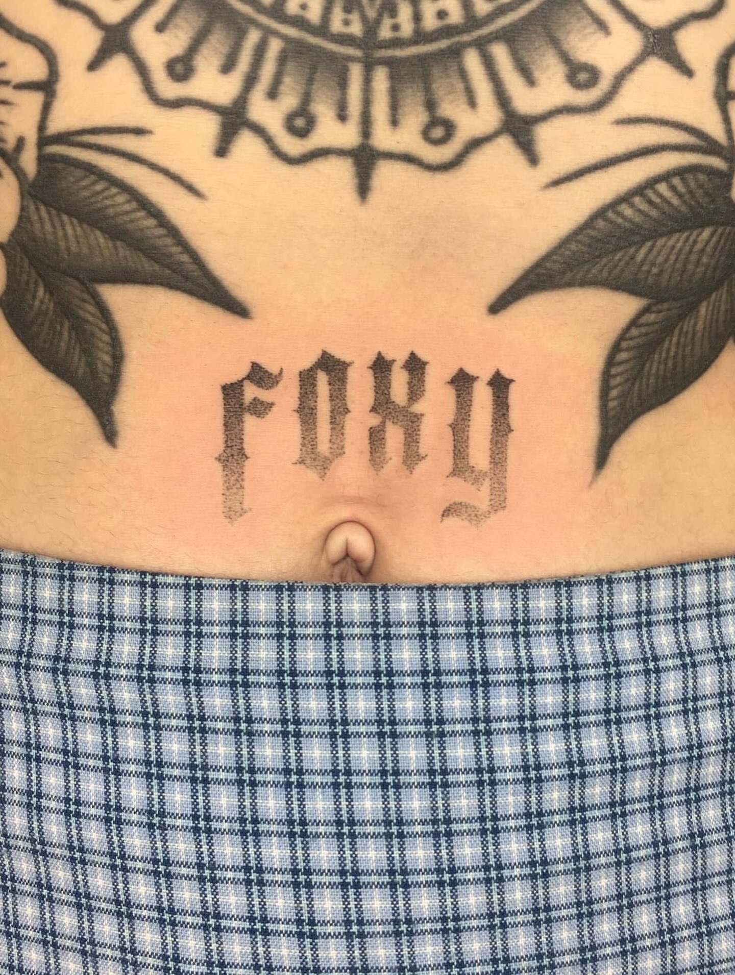 Tattoo by @douceliigne — black_and_grey