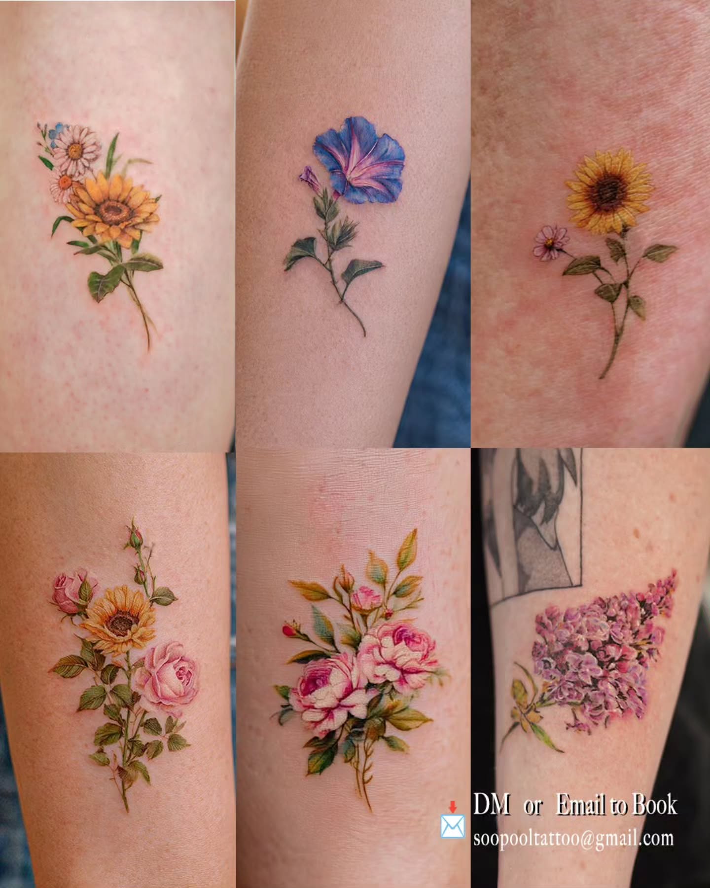 Tattoo by @soopool_tattoo — realism, watercolor