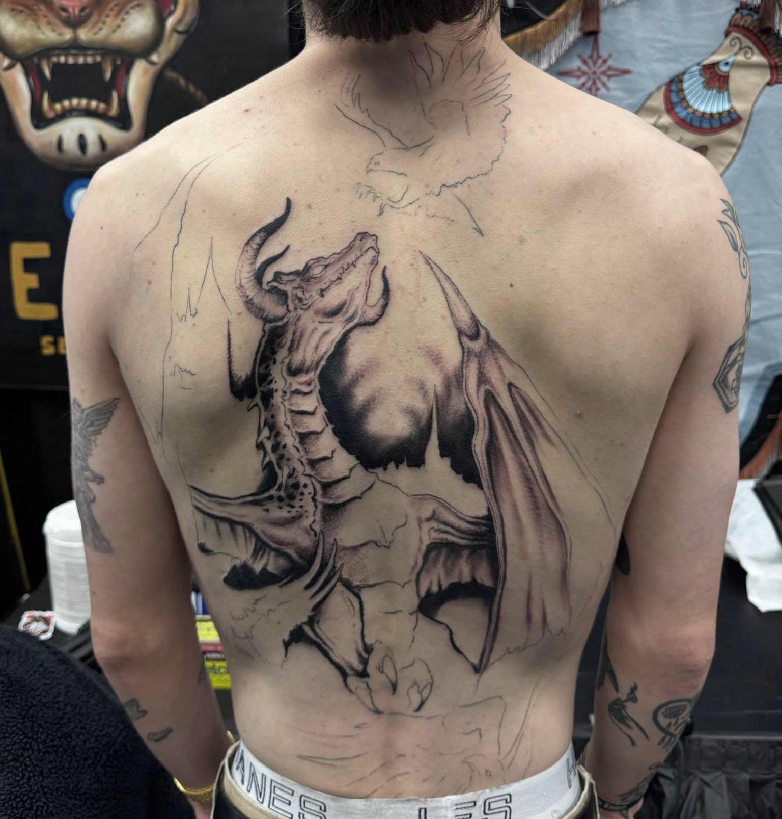 Tattoo by @sezarutattoos — black_and_grey, realism