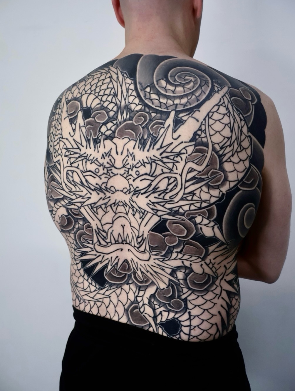 Tattoo by @noir_by_jm — japanese_irezumi, black_and_grey