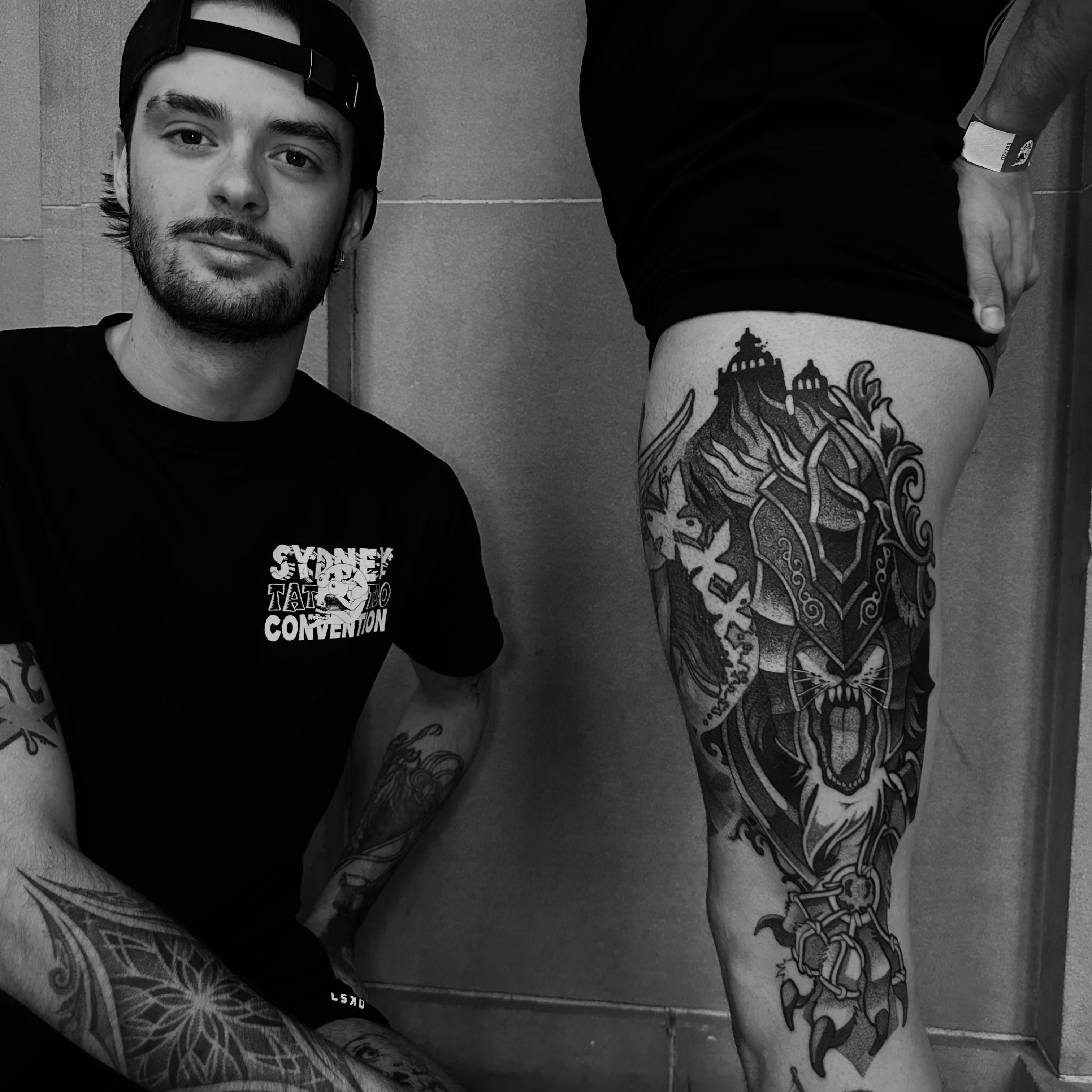 Tattoo by @jett_sonn β black_and_grey, geometric