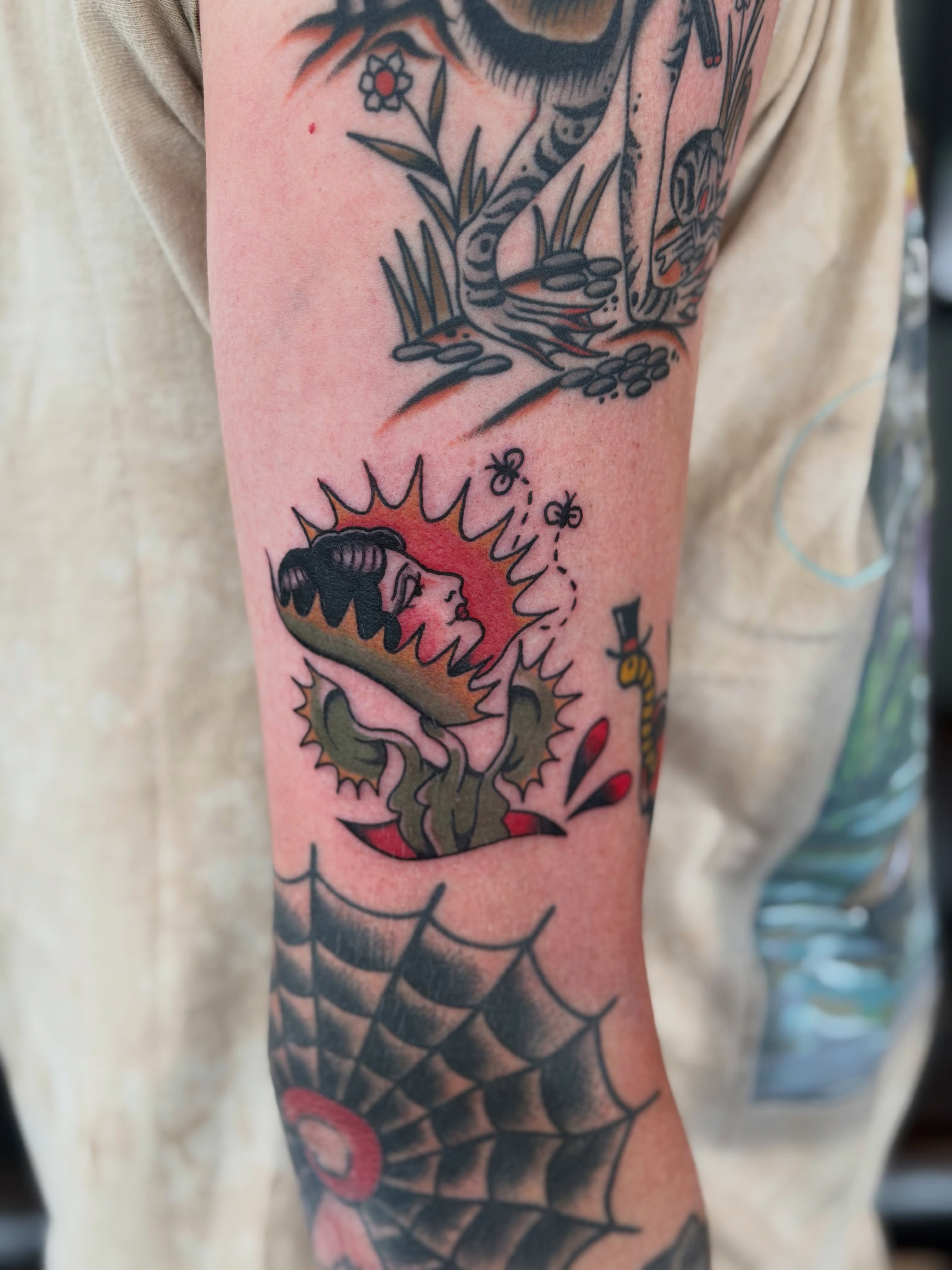 Tattoo by @loveyoutodeathtattoo — american_traditional, neo_traditional