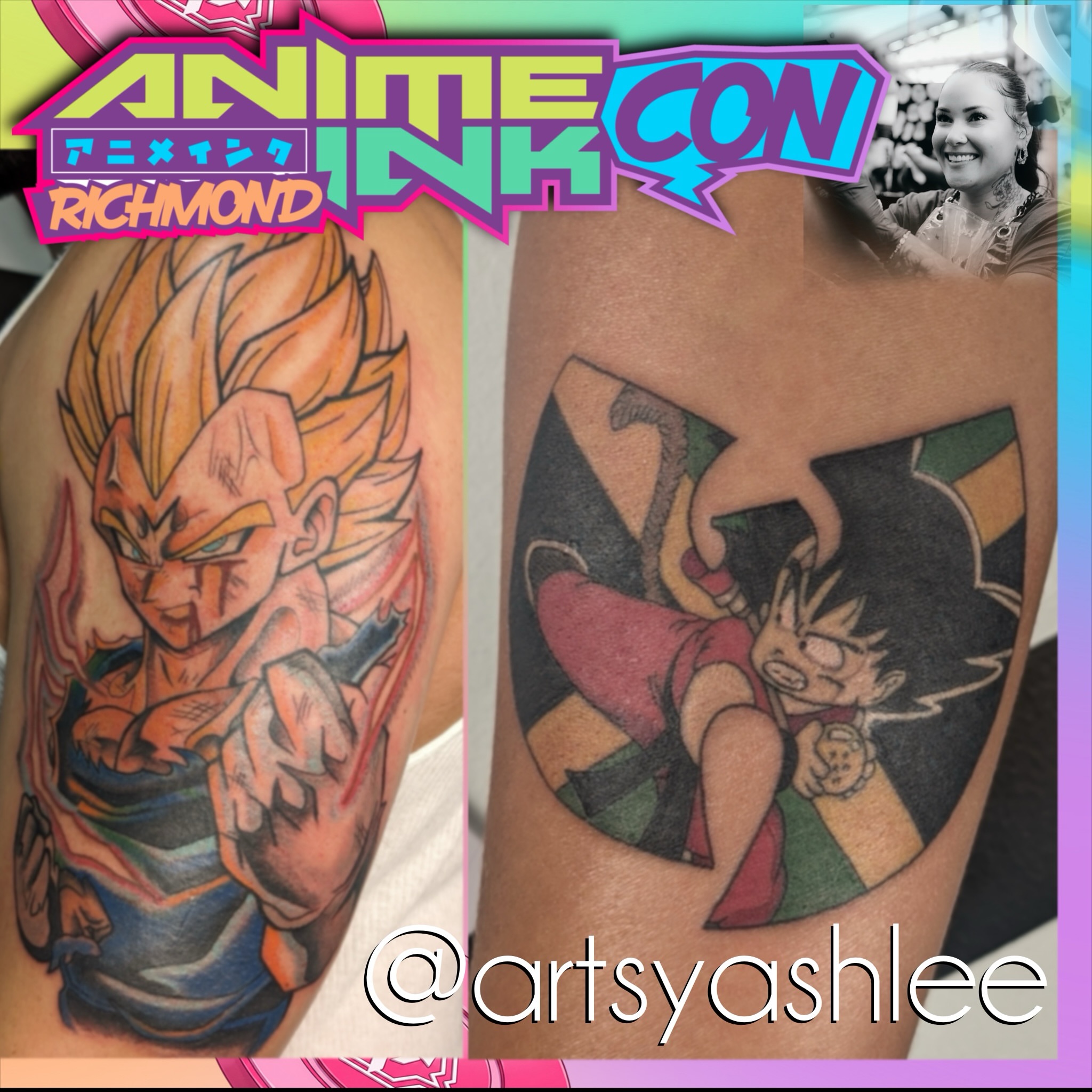 Tattoo by @artsyashlee — anime