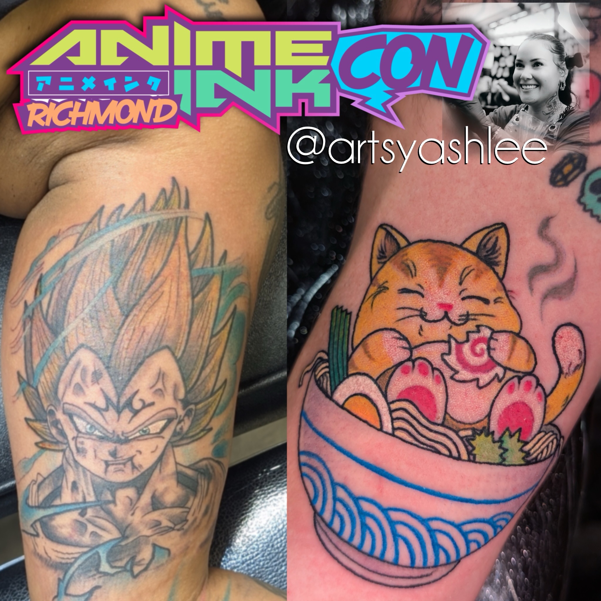 Tattoo by @artsyashlee — anime
