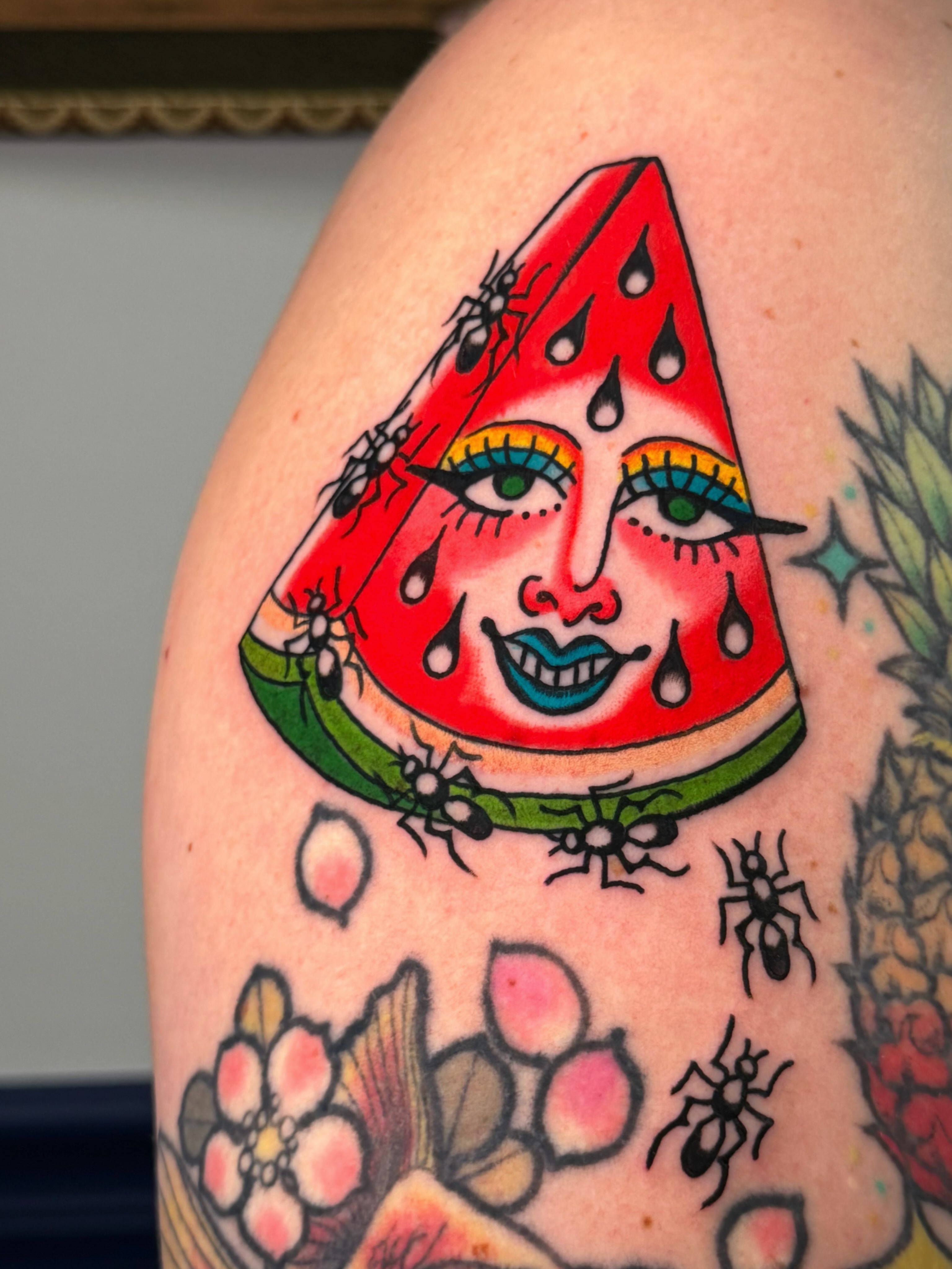 Tattoo by @sweetpeachtattoos — american_traditional