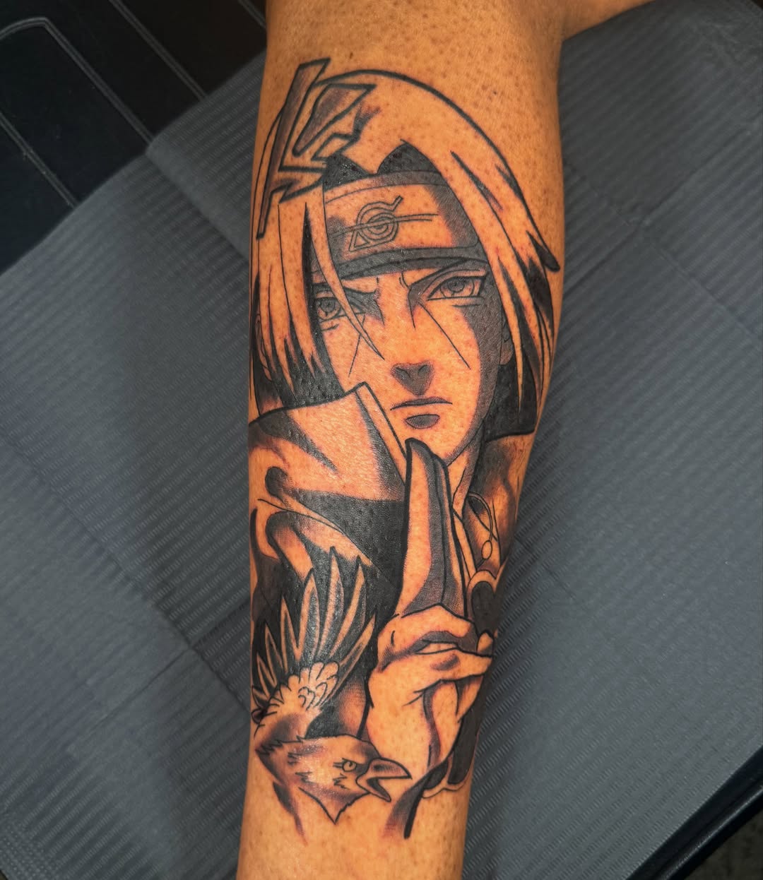 Tattoo by @artbytevin — anime
