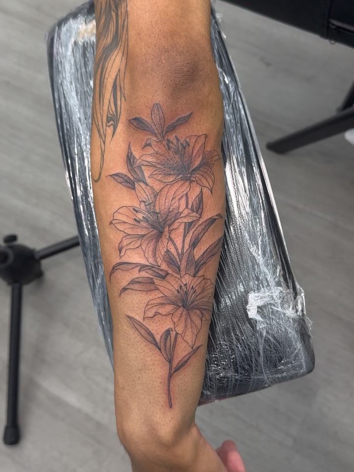 Tattoo by @real_street_tattoos — black_and_grey