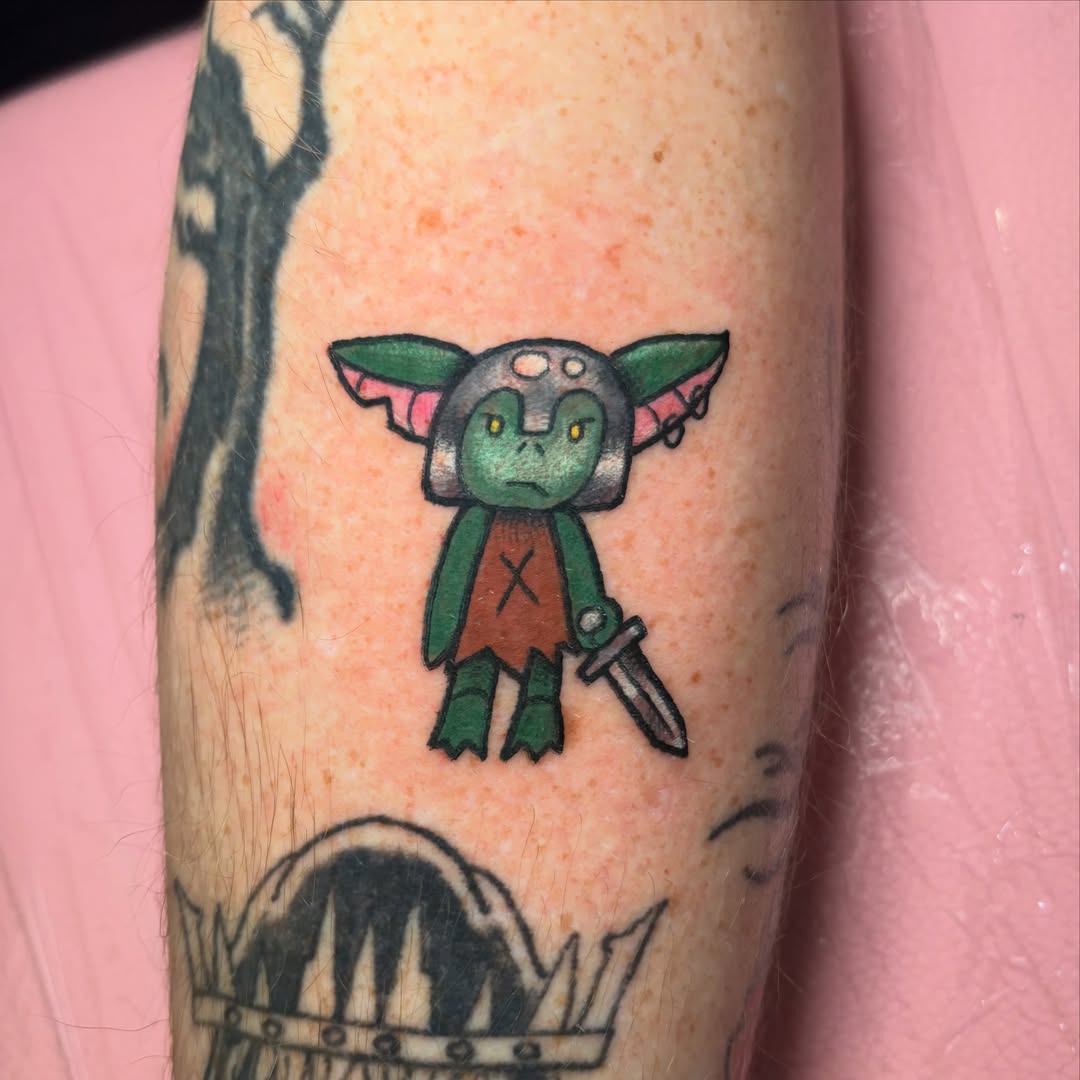 Tattoo by @silverseptemberart — dotwork