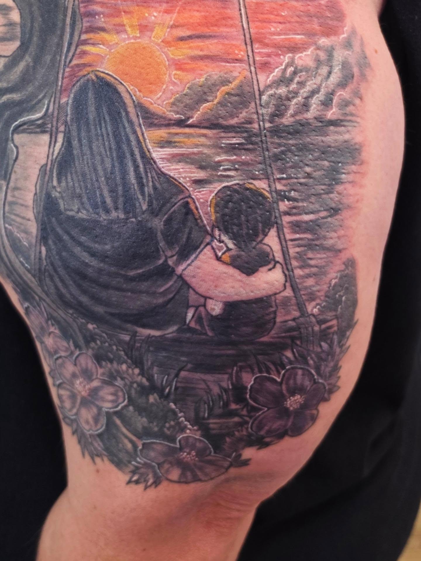 Tattoo by @colleen_does_tattoos — realism, dark_realism