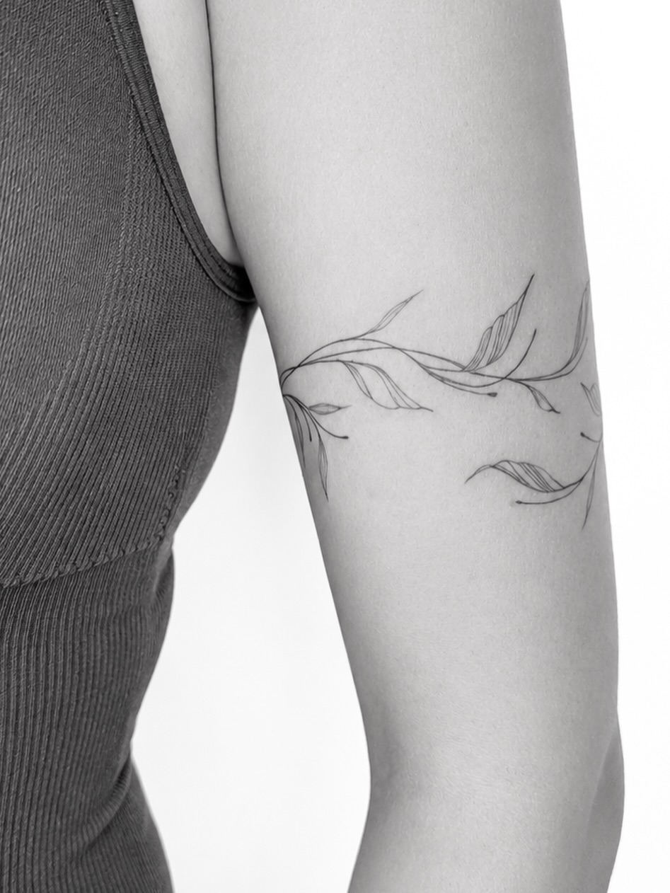 Tattoo by @alona_zamsh_tattoo — fine_line