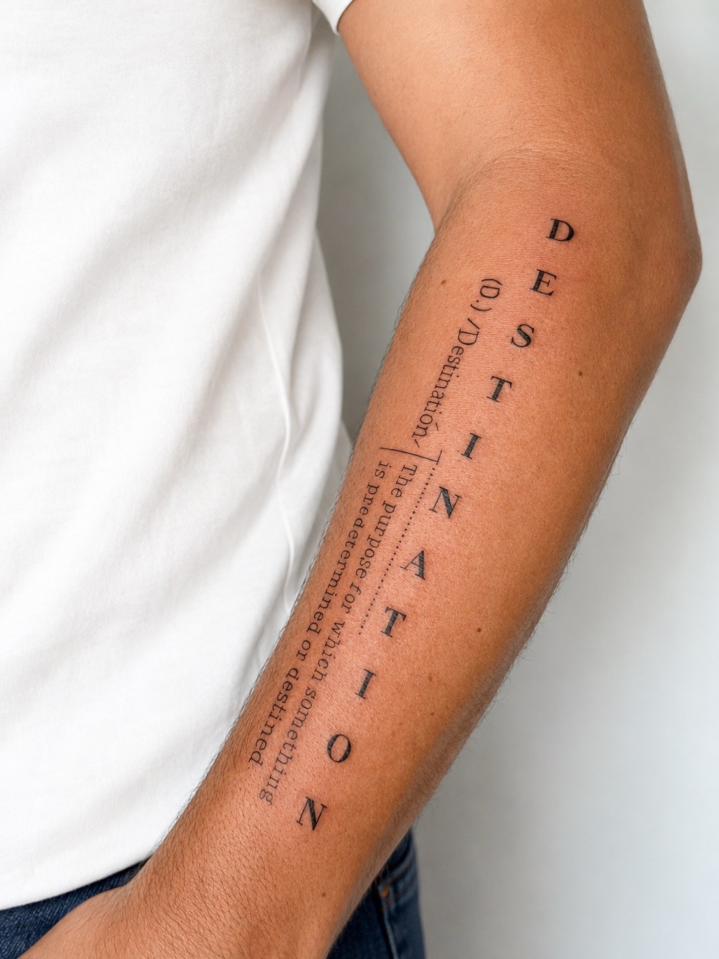 Tattoo by @alona_zamsh_tattoo — lettering_script