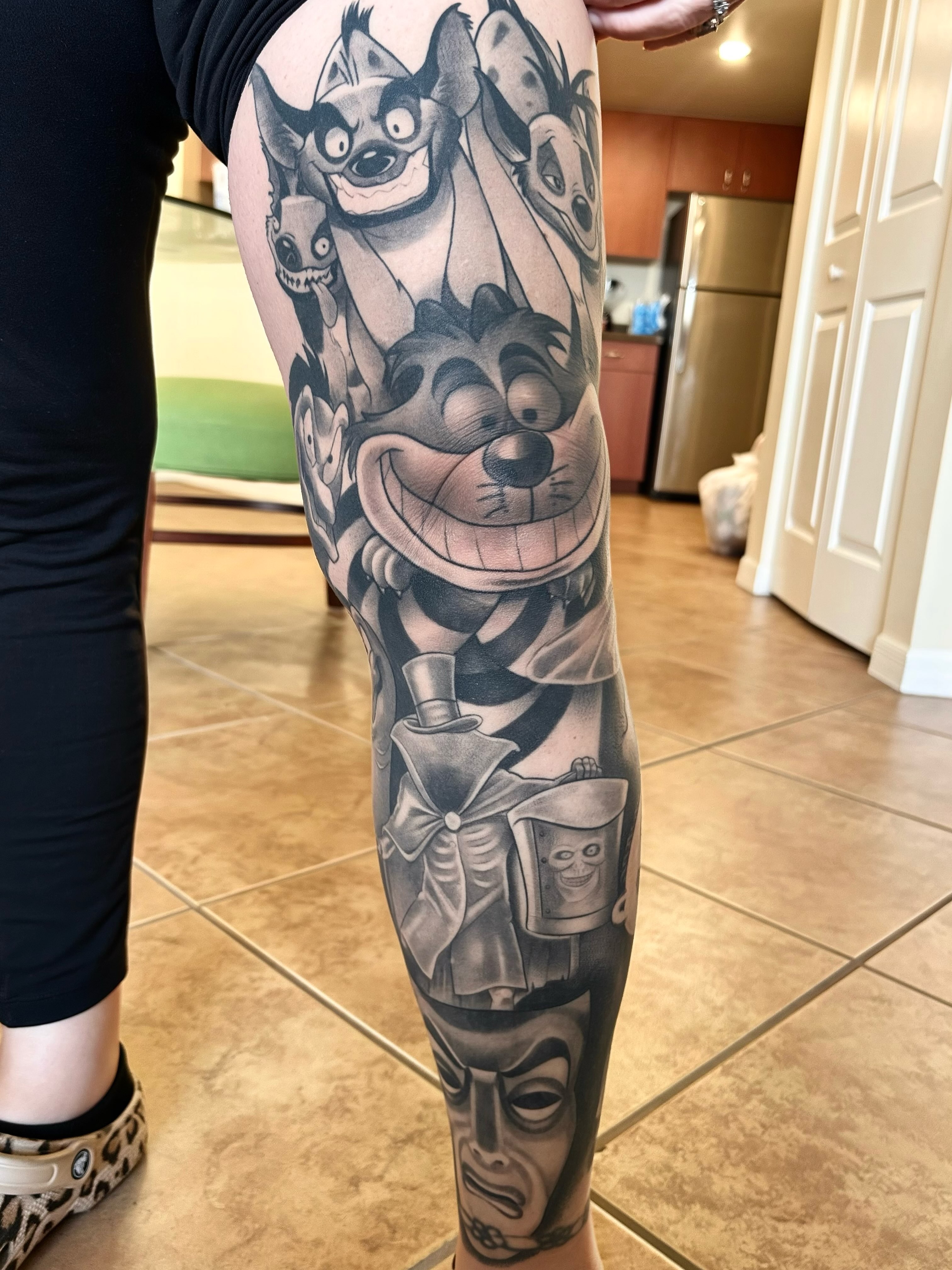Tattoo by @anthonydavis83 โ black_and_grey, realism