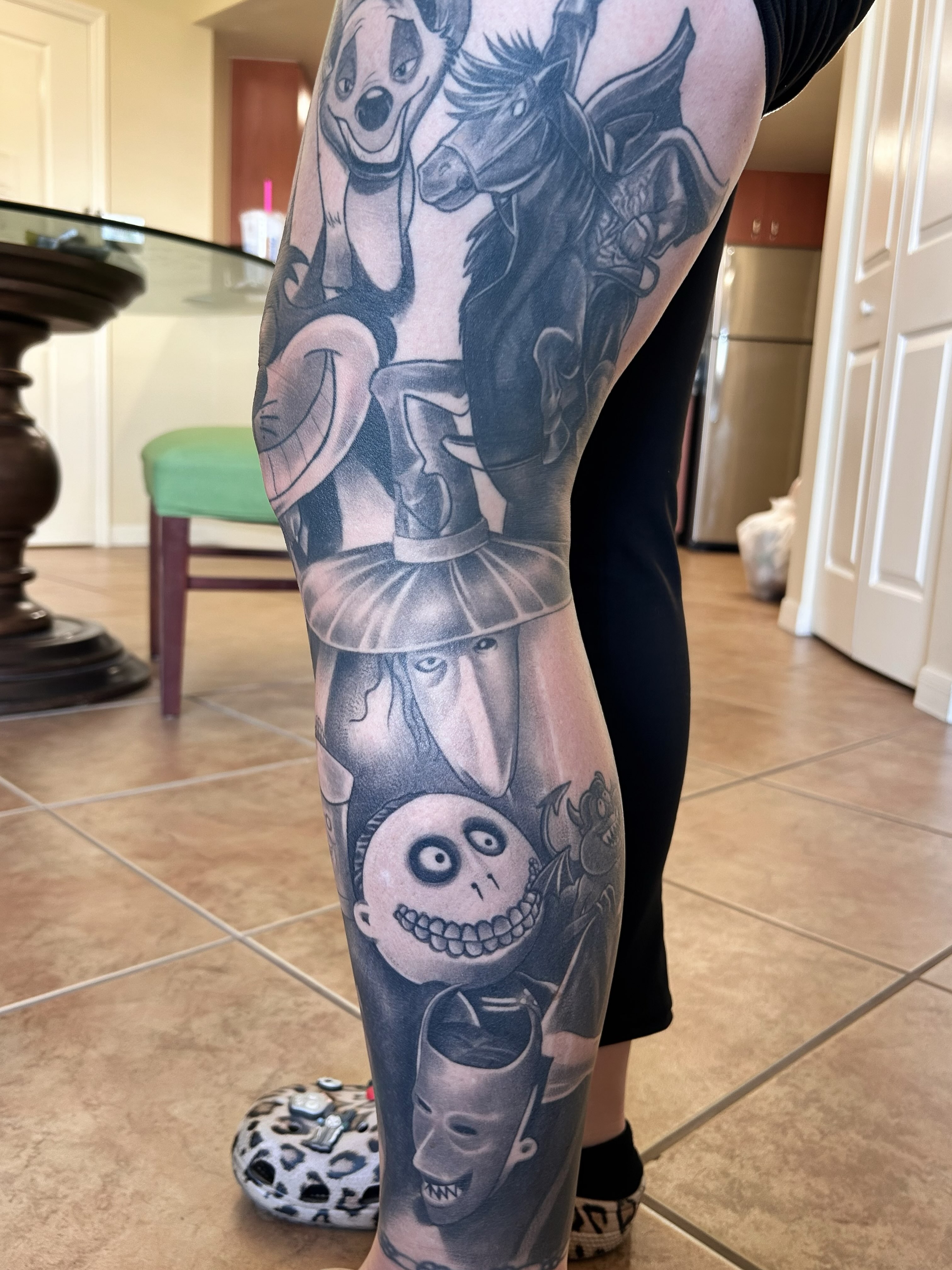 Tattoo by @anthonydavis83 โ black_and_grey, realism