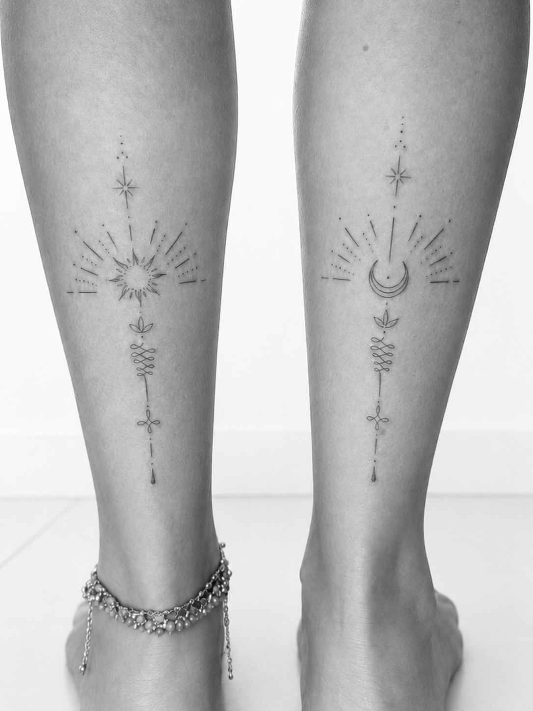 Tattoo by @alona_zamsh_tattoo — fine_line, geometric