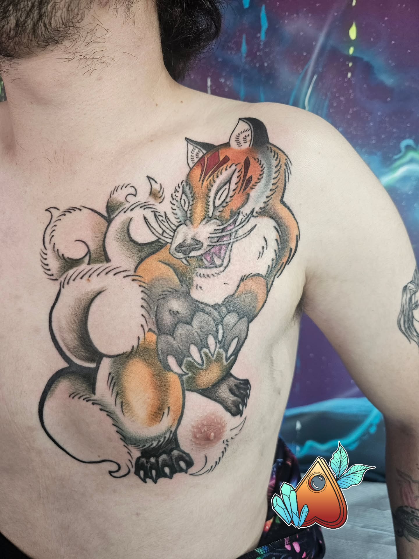 Tattoo by @skinartj — american_traditional, dotwork
