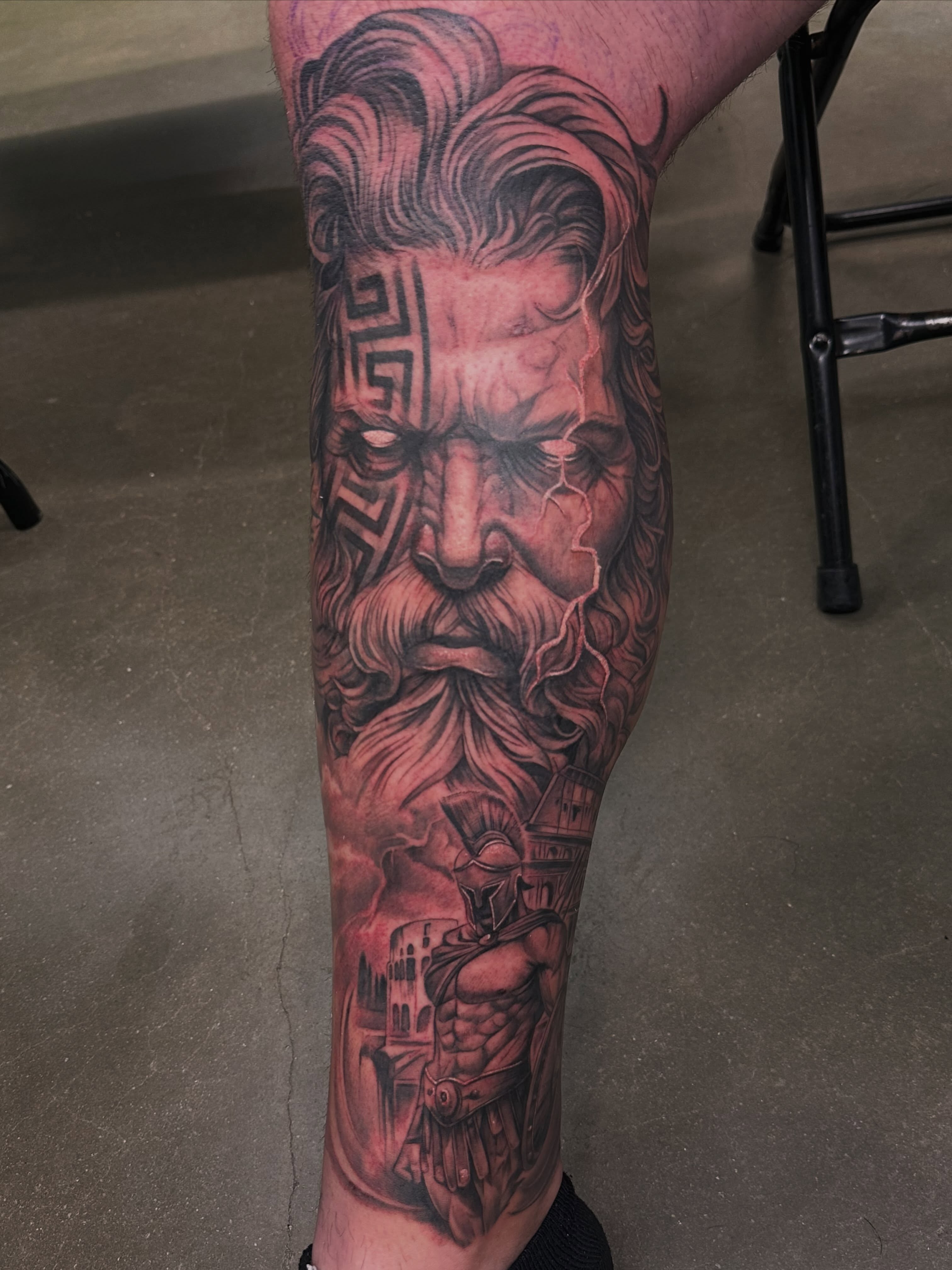 Tattoo by @sting.art — realism, black_and_grey