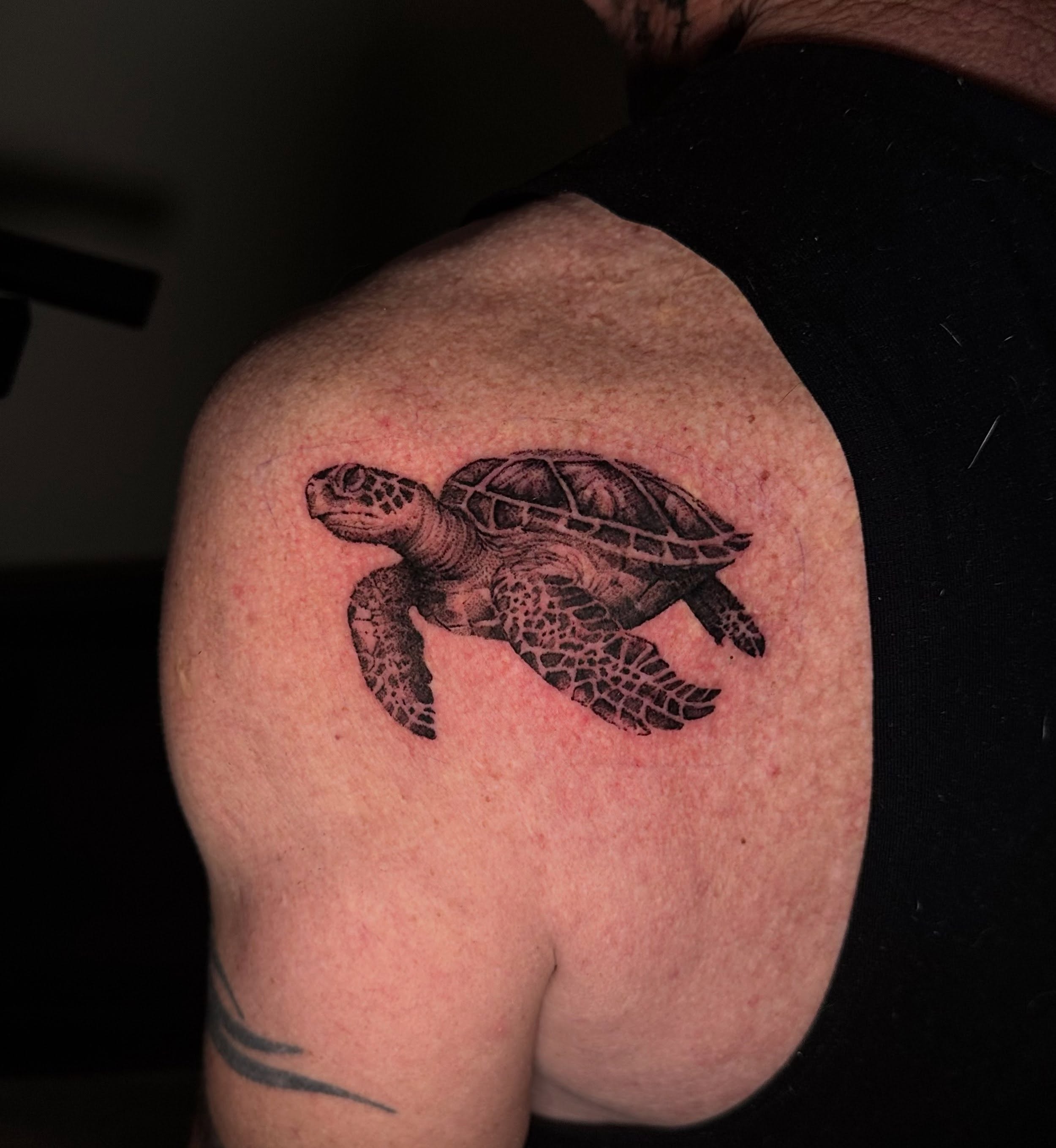 Tattoo by @noble.tattoos — black_and_grey