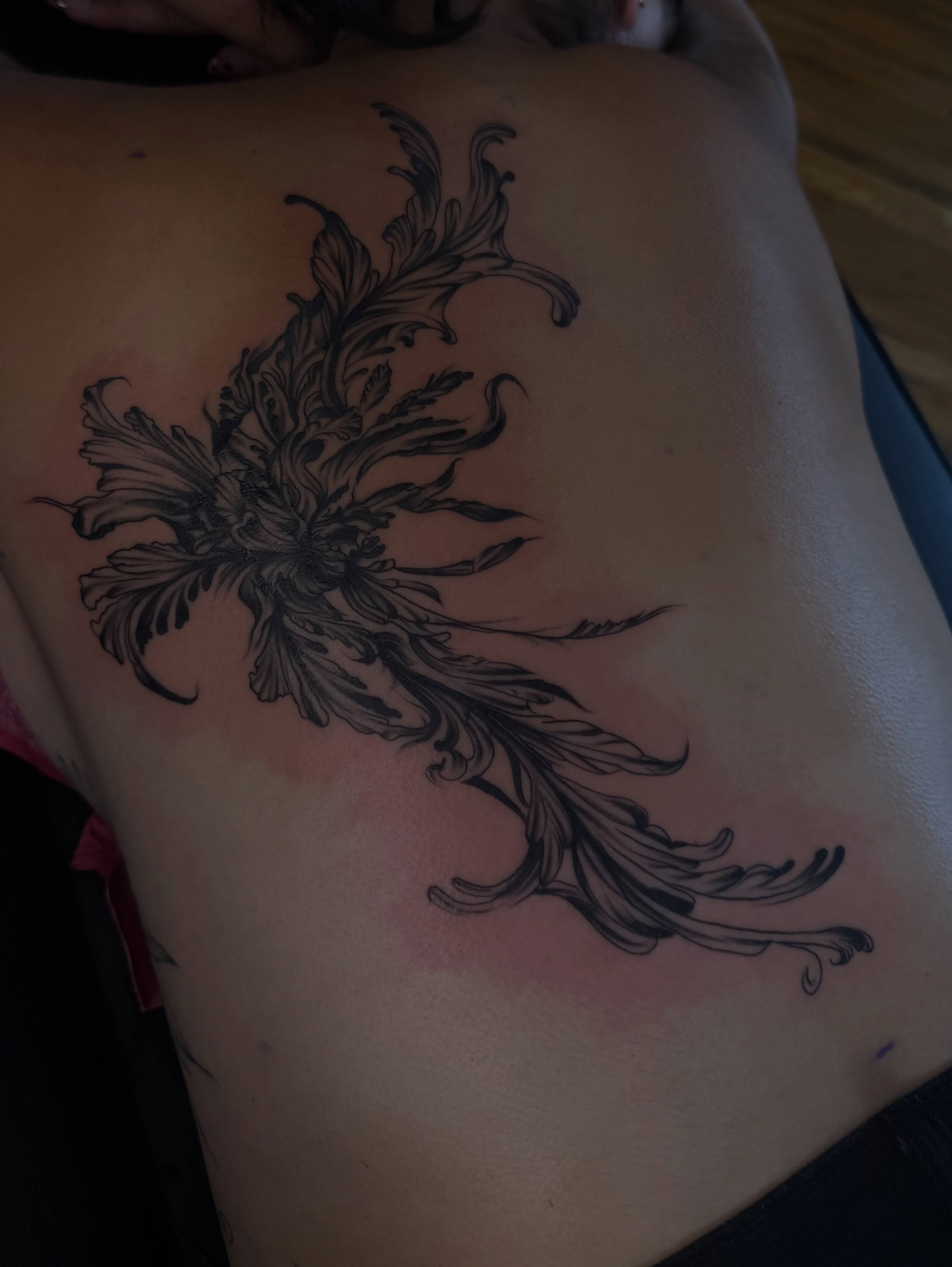 Tattoo by @islestattoos — black_and_grey