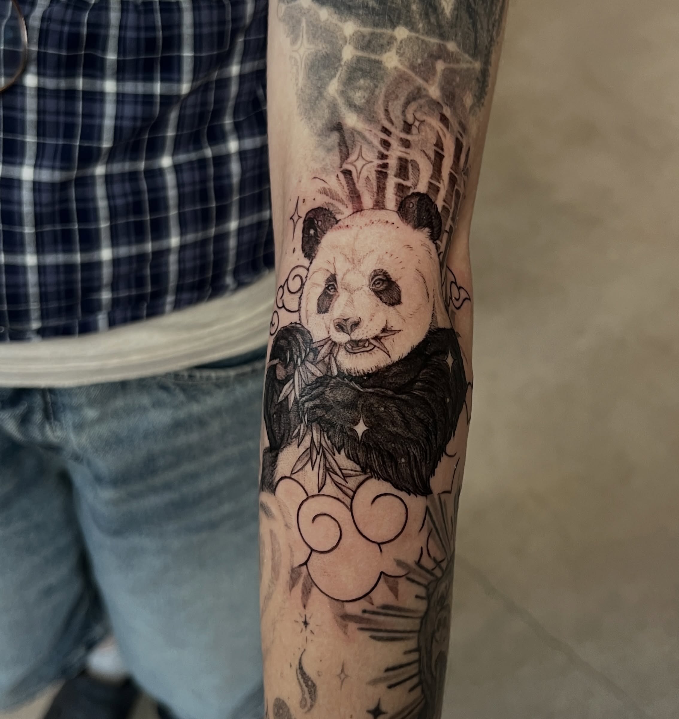 Tattoo by @libbytattoo — black_and_grey