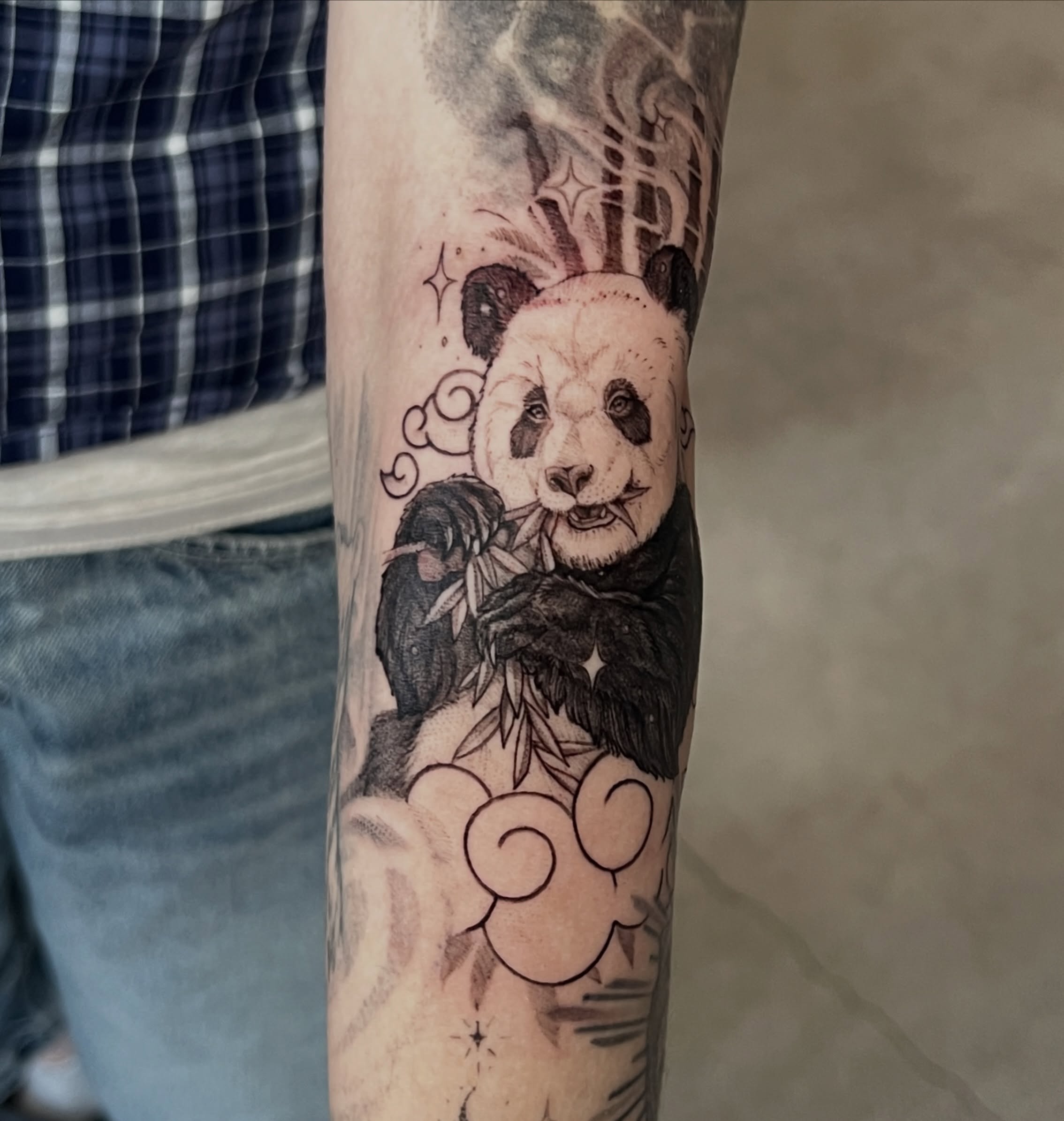 Tattoo by @libbytattoo — realism, black_and_grey
