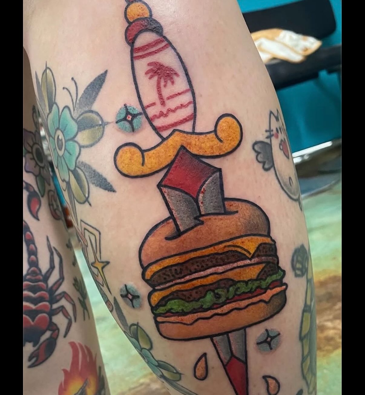 Tattoo by @heifbeantattoos — american_traditional