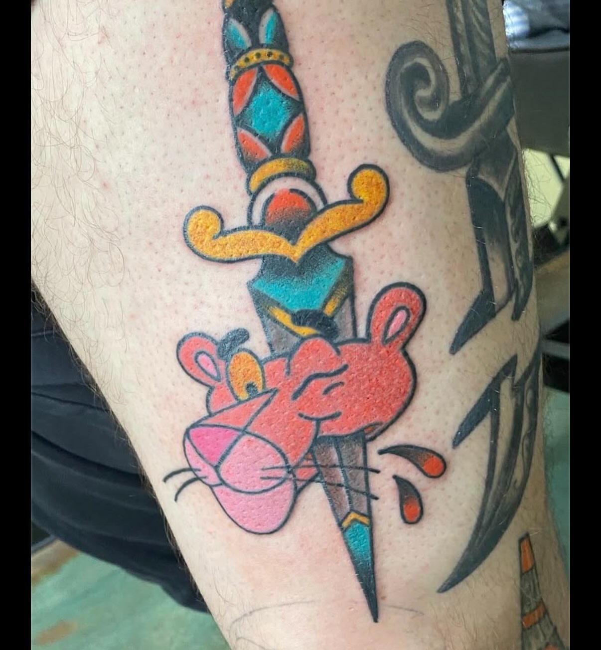 Tattoo by @heifbeantattoos — american_traditional