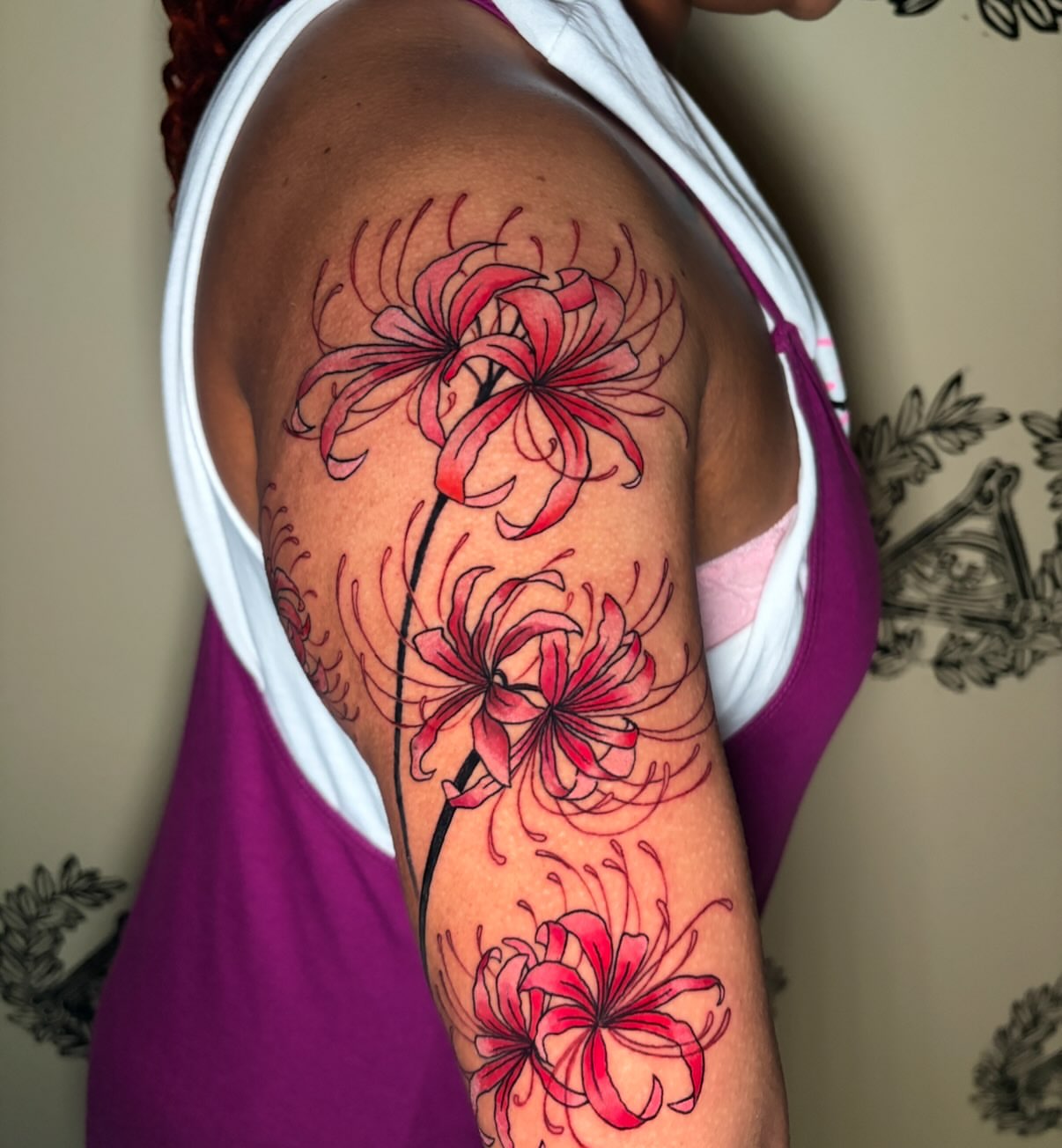 Tattoo by @heifbeantattoos — dotwork