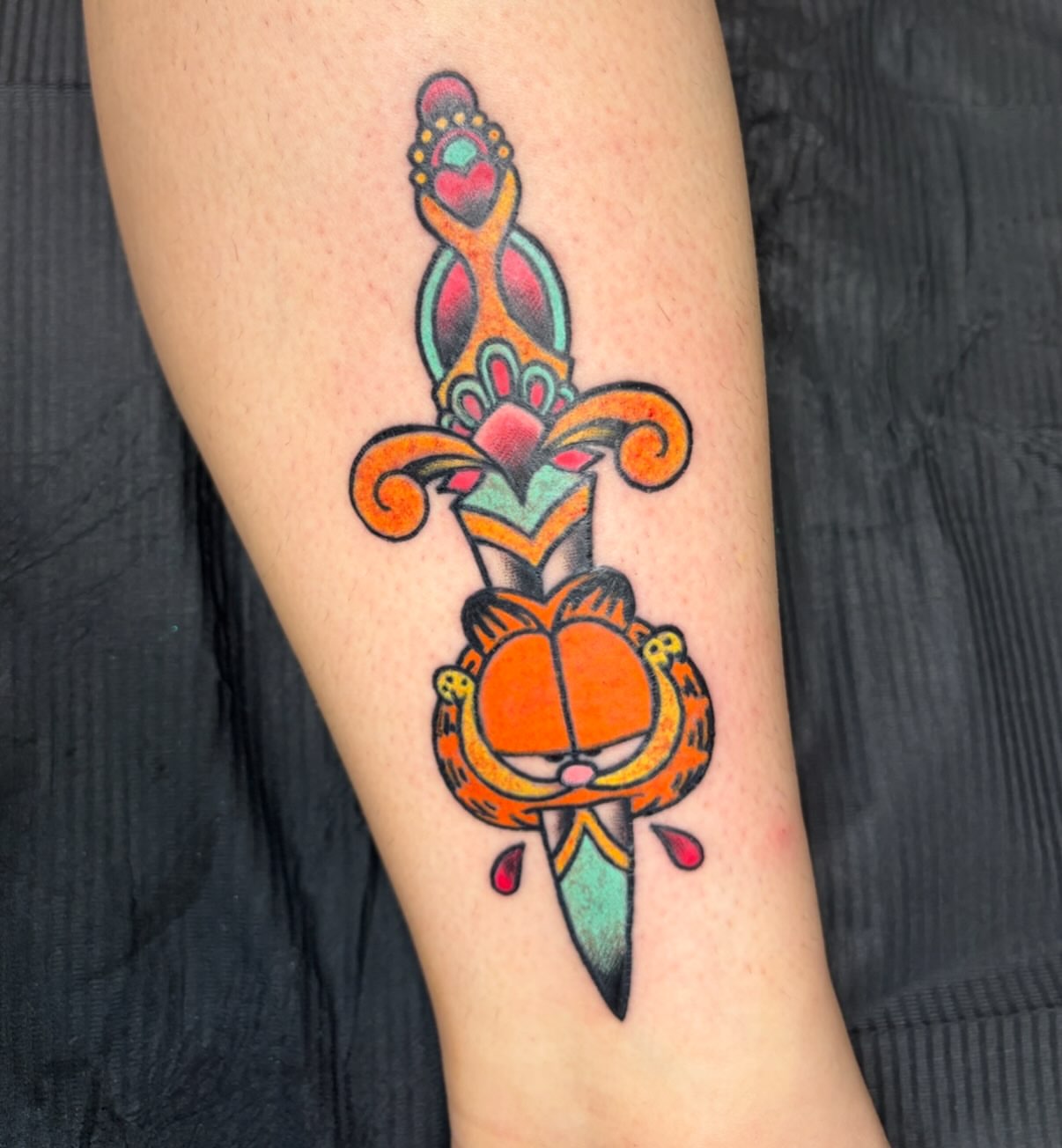Tattoo by @heifbeantattoos — american_traditional