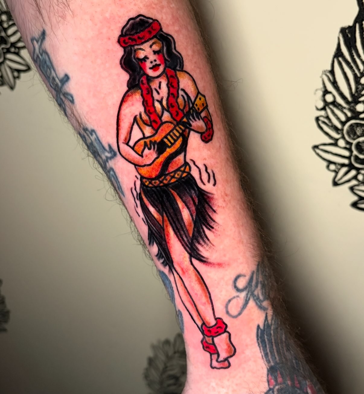Tattoo by @heifbeantattoos — american_traditional