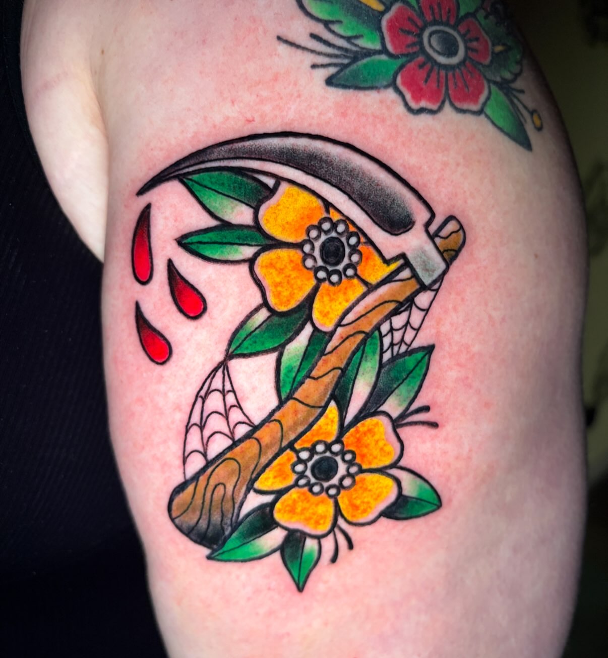 Tattoo by @heifbeantattoos — american_traditional