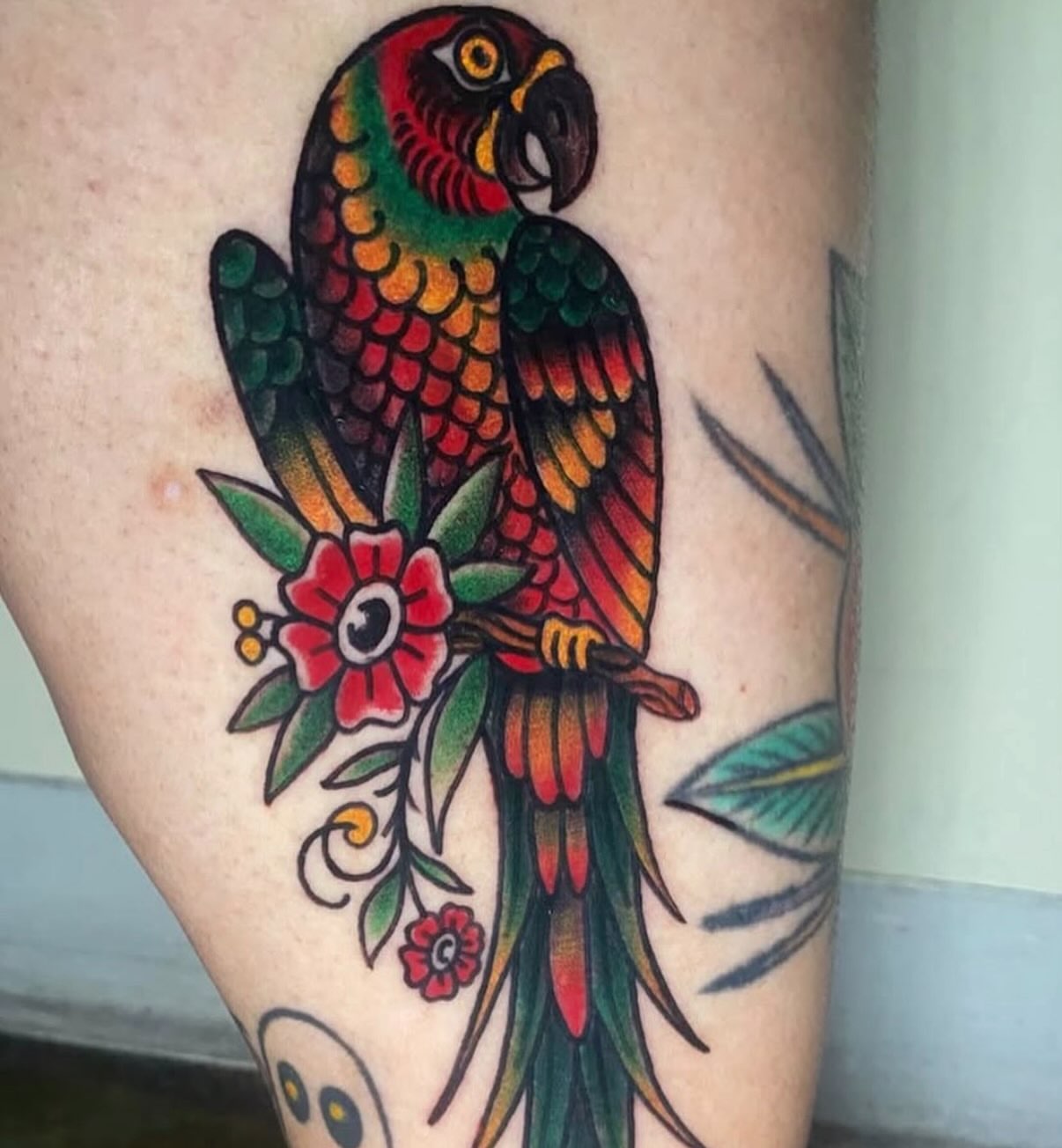 Tattoo by @heifbeantattoos — american_traditional
