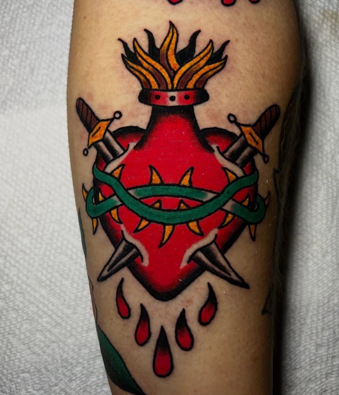 Tattoo by @mattlasses — american_traditional