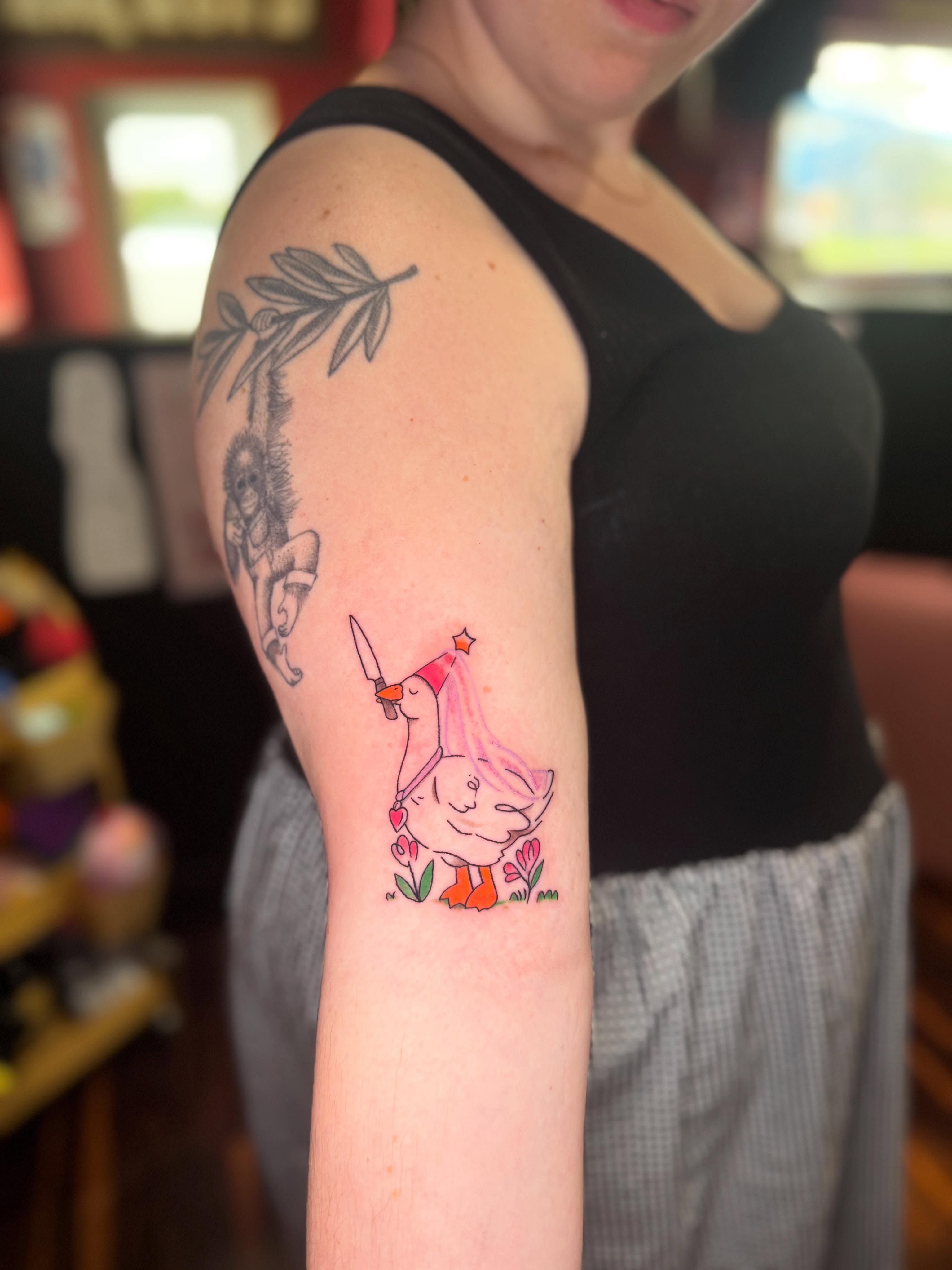 Tattoo by @boogaharts — new_school, illustrative