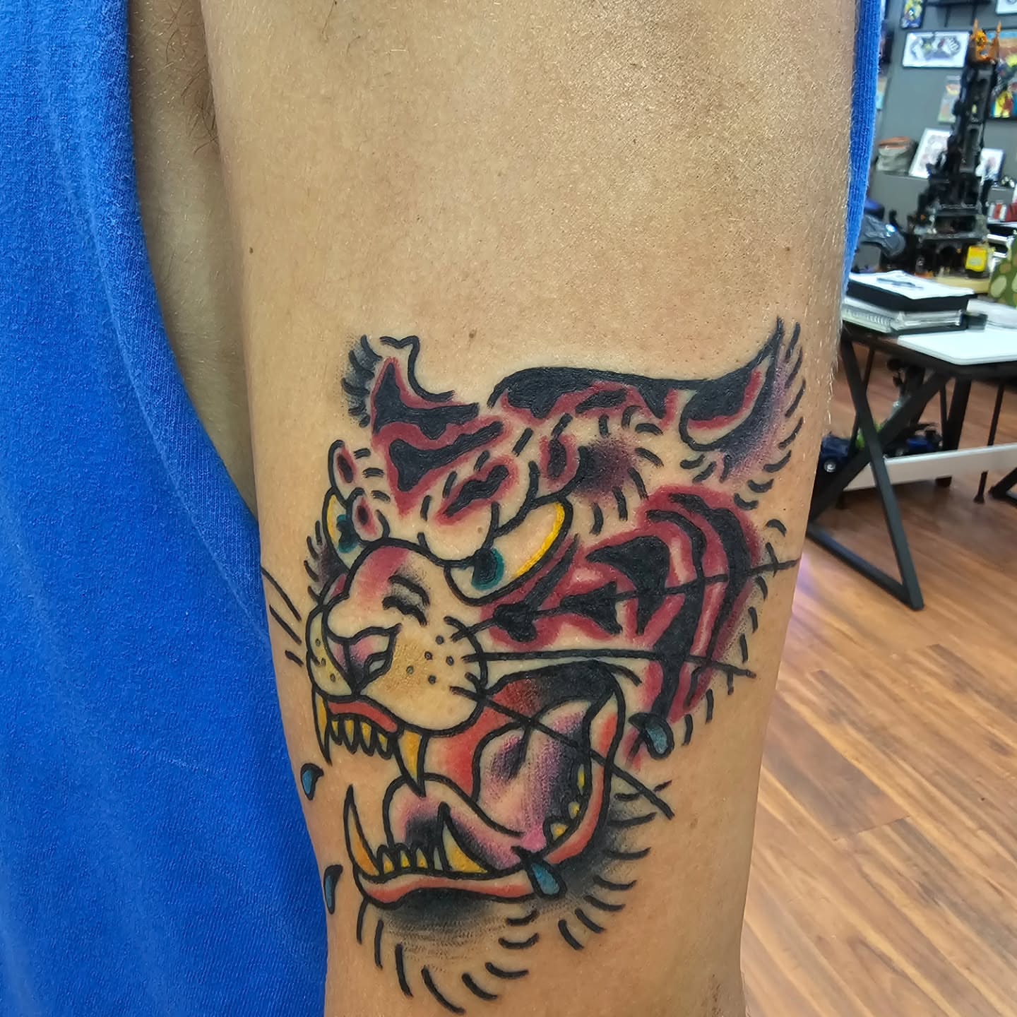 Tattoo by @evandobetattooin — american_traditional