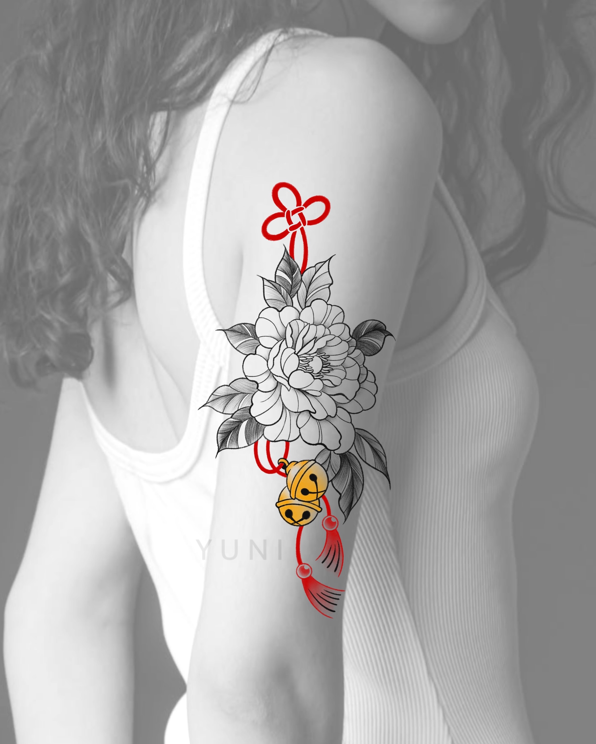 Tattoo by @yuni_tattooer β black_and_grey