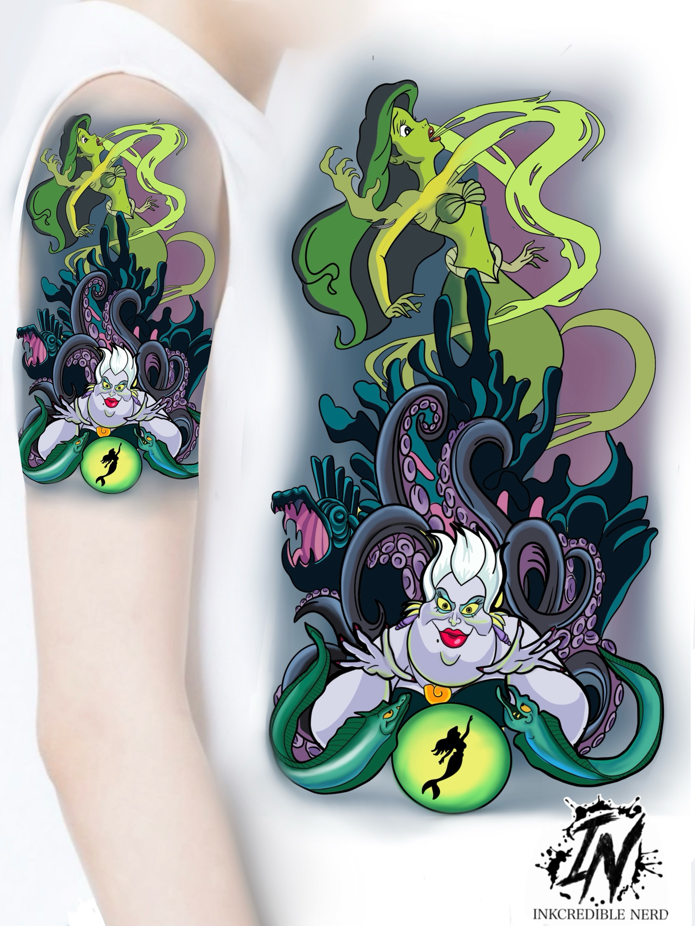 Tattoo by @inkcrediblenerd — new_school, illustrative