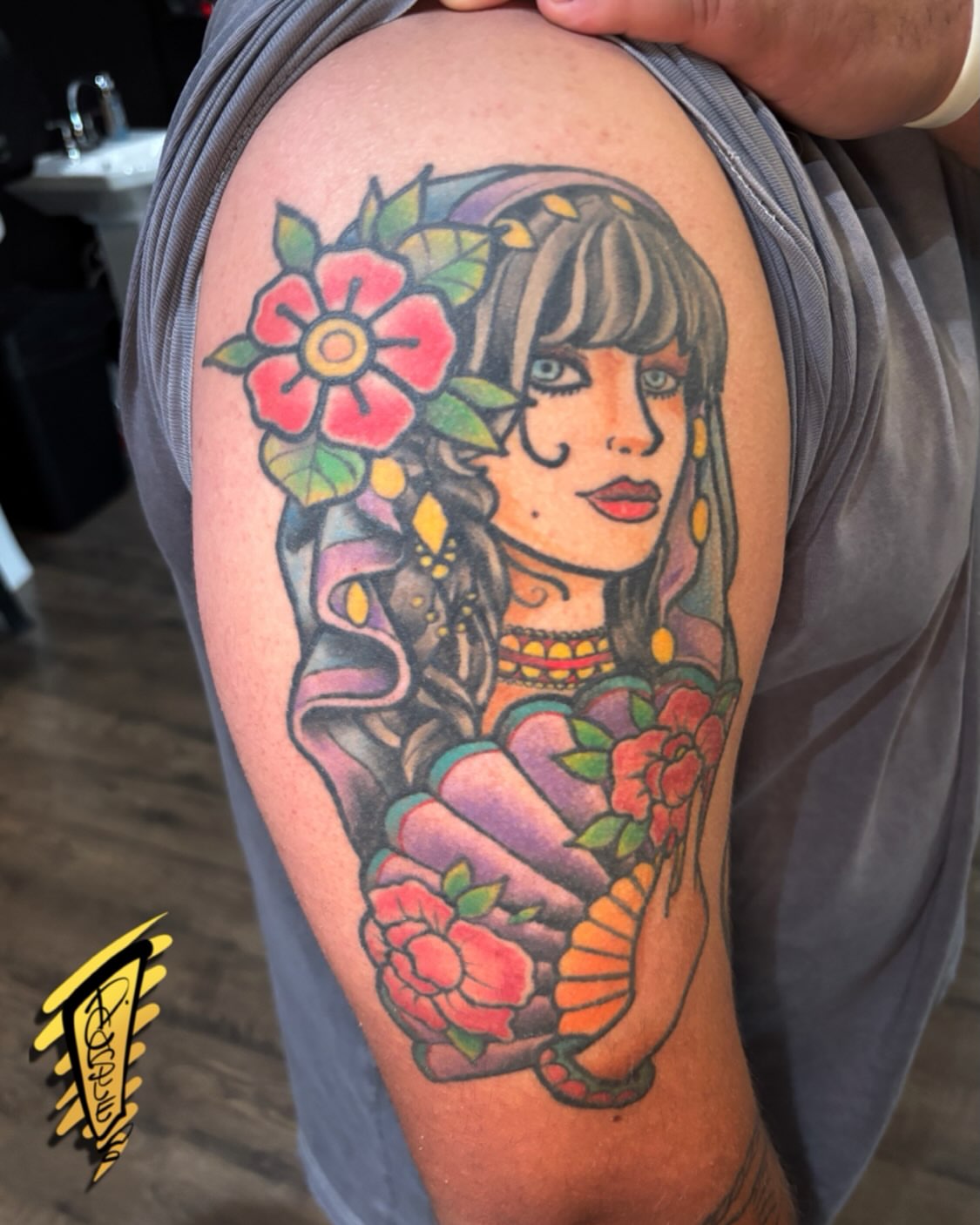 Tattoo by @d.castle.draws — american_traditional