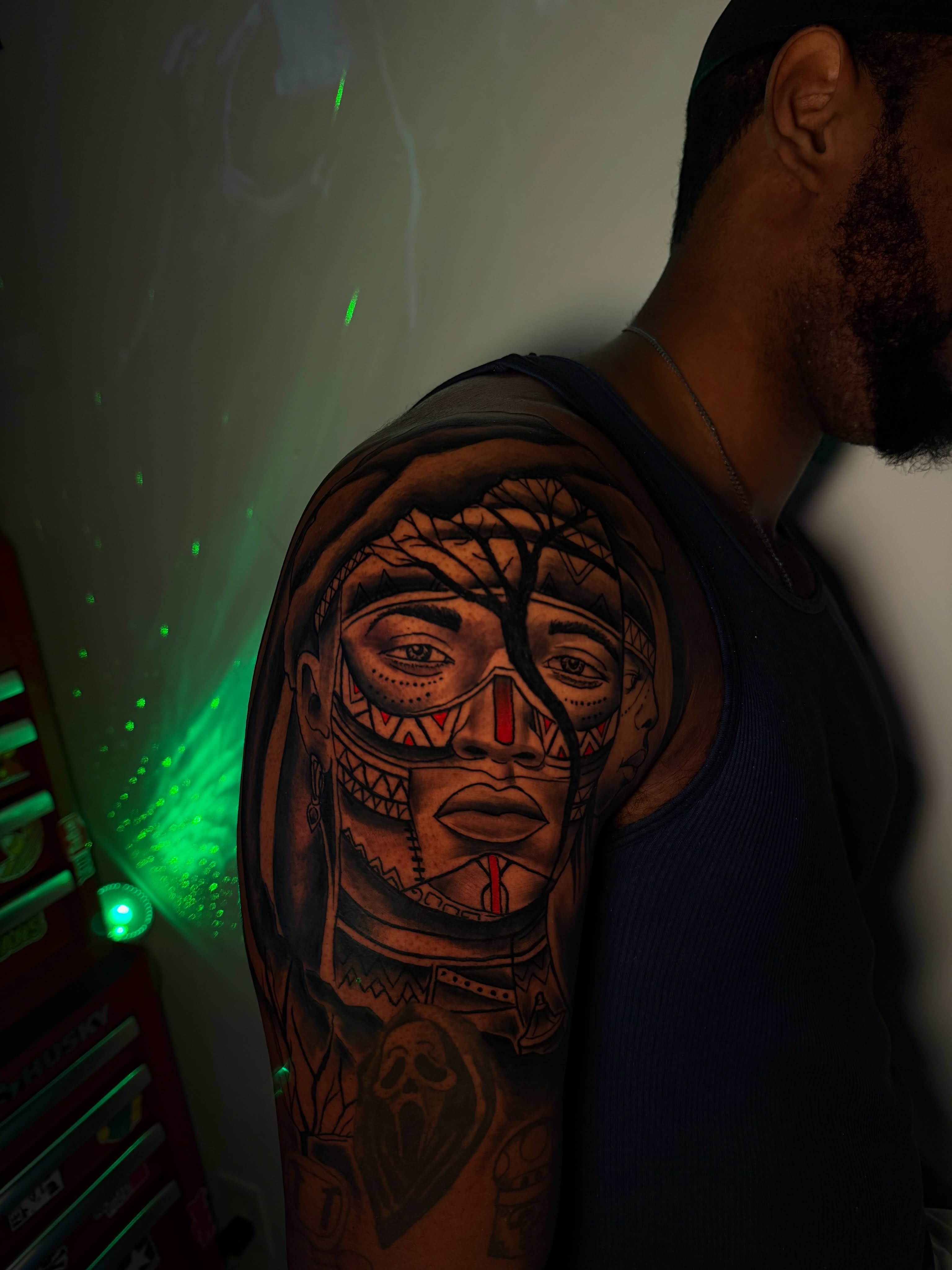 Tattoo by @macink__ — tribal