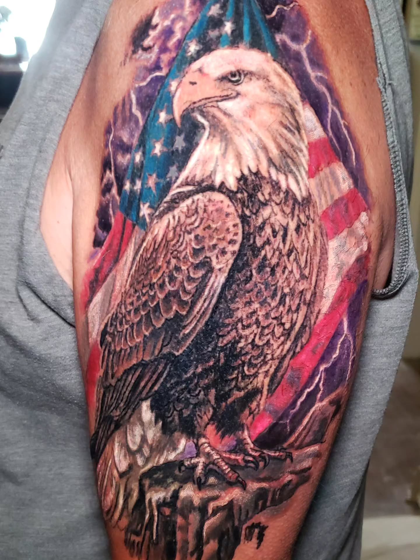 Tattoo by @bruceriehlart — realism