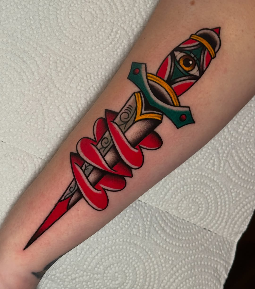 Tattoo by @senemtattooer — american_traditional