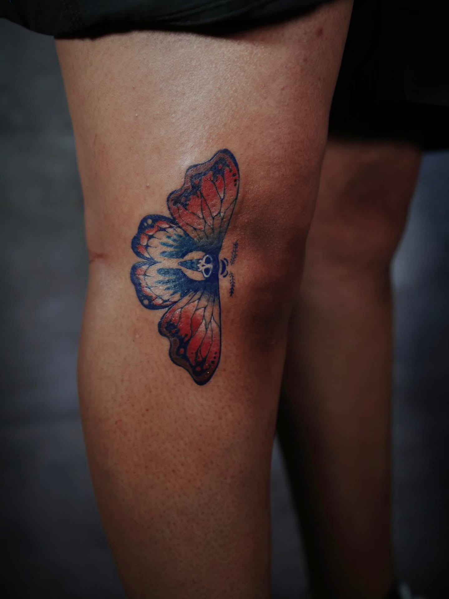 Tattoo by @hyena_lapis — watercolor