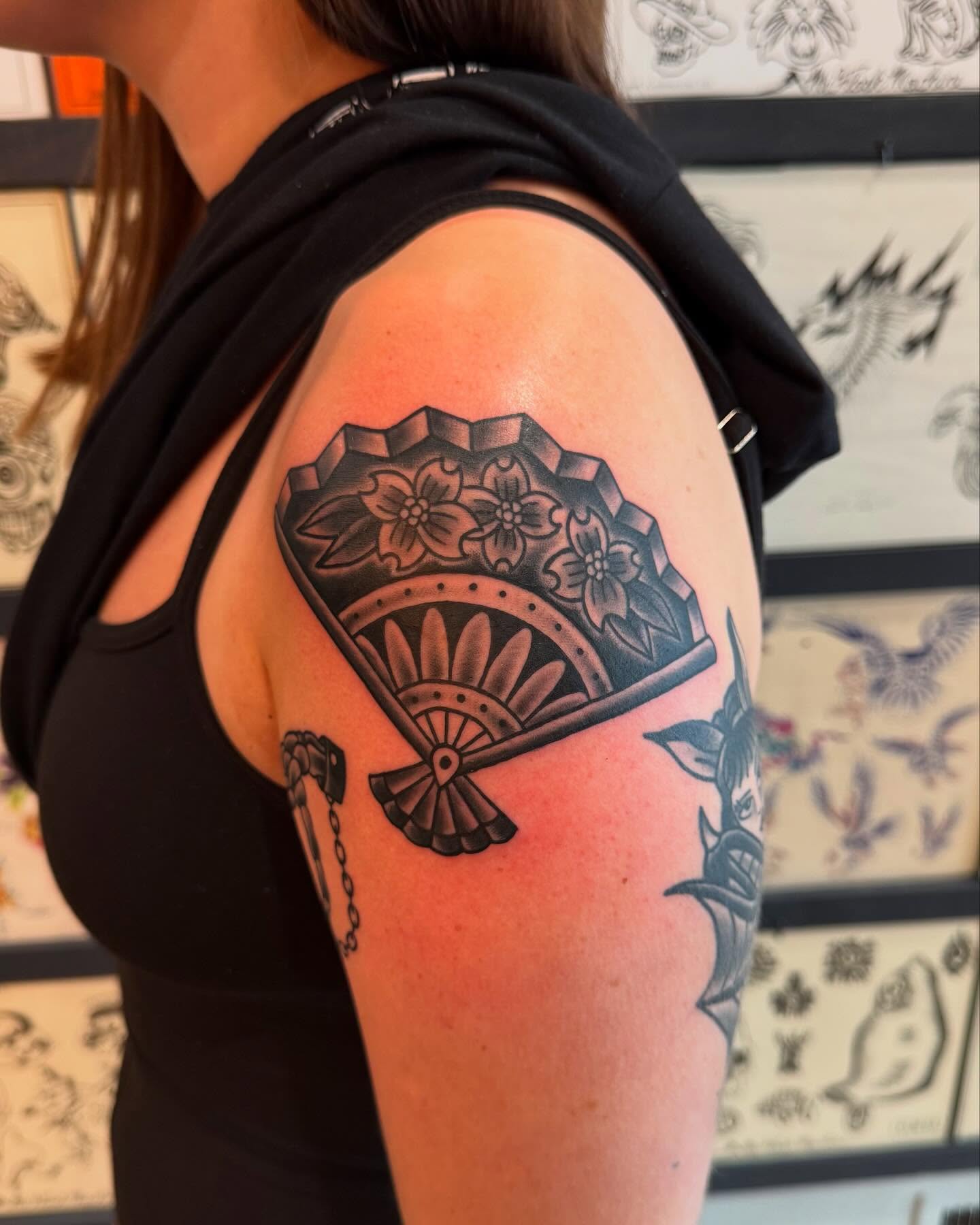 Tattoo by @lexie.eckard.tattoo โ american_traditional, black_and_grey