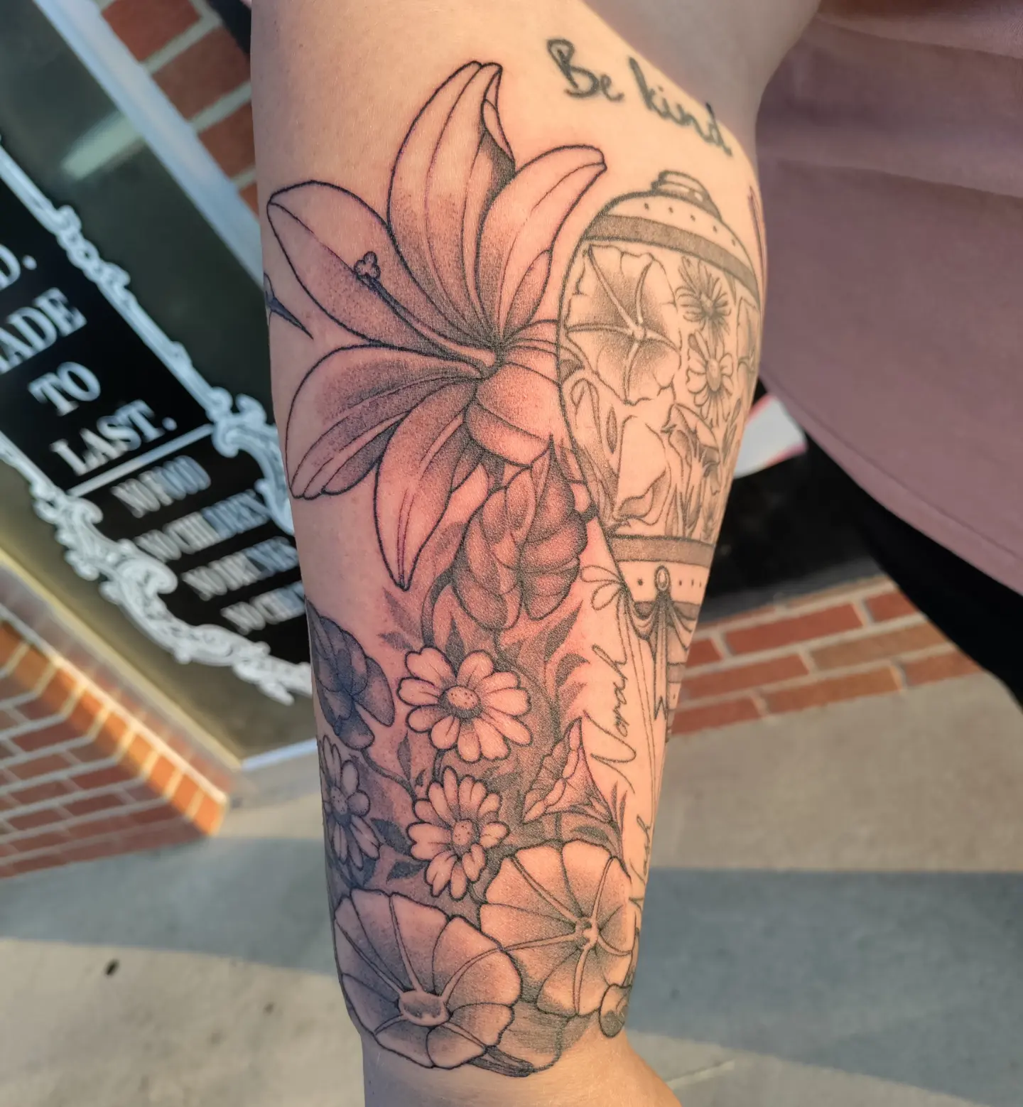 Tattoo by @harvest_moon_tattoos — black_and_grey